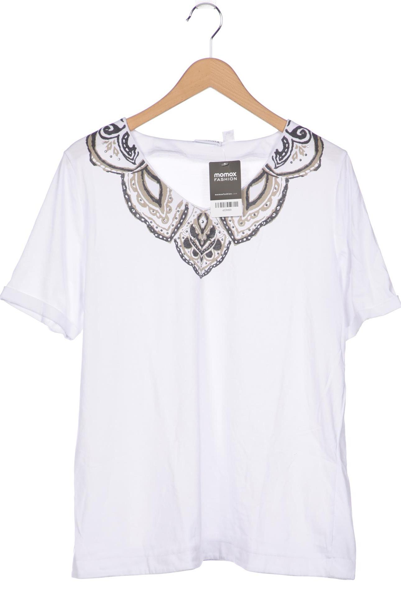 

MIAMODA Damen T-Shirt, weiß