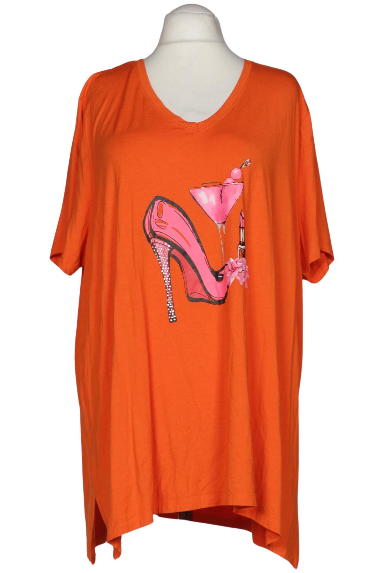 

Miamoda Damen T-Shirt, orange, Gr. 58