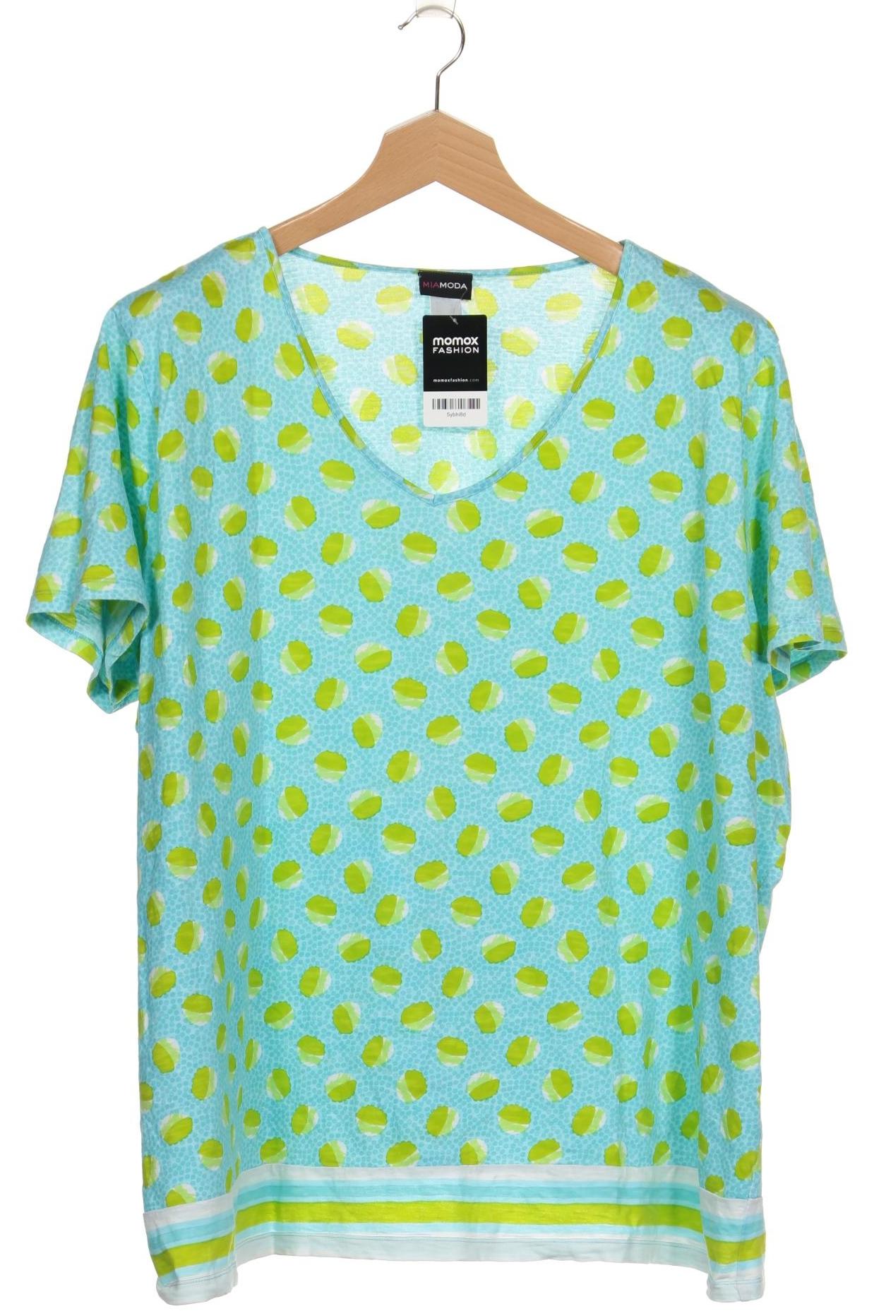 

Miamoda Damen T-Shirt, hellblau, Gr. 52