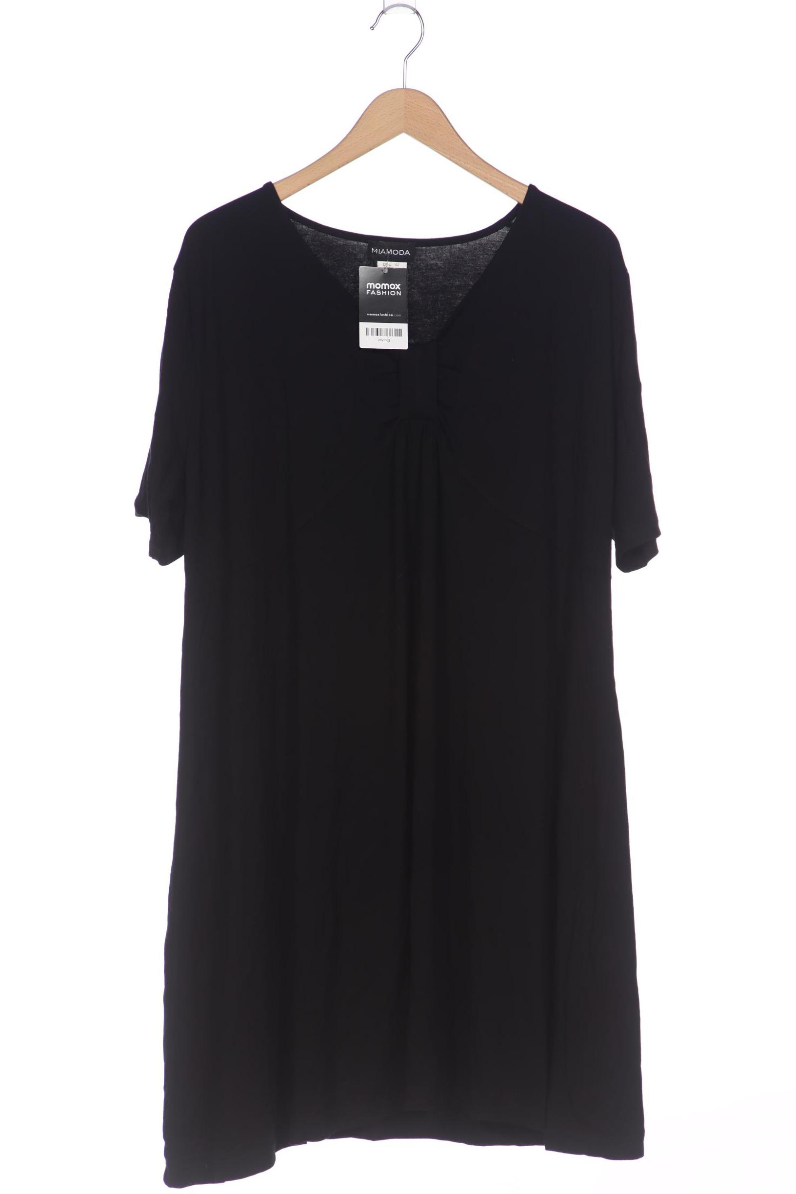 

Miamoda Damen T-Shirt, schwarz, Gr. 52