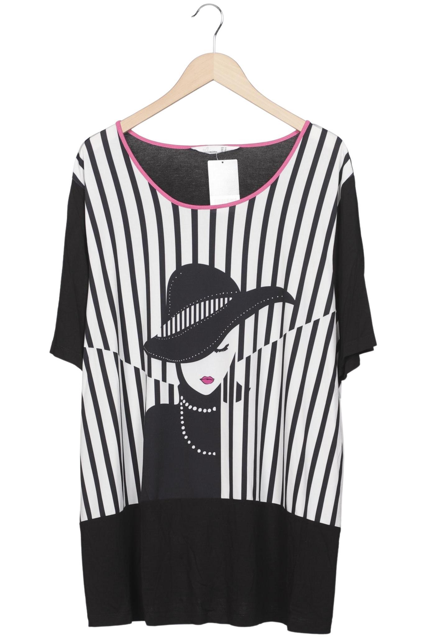 

Miamoda Damen T-Shirt, mehrfarbig, Gr. 52