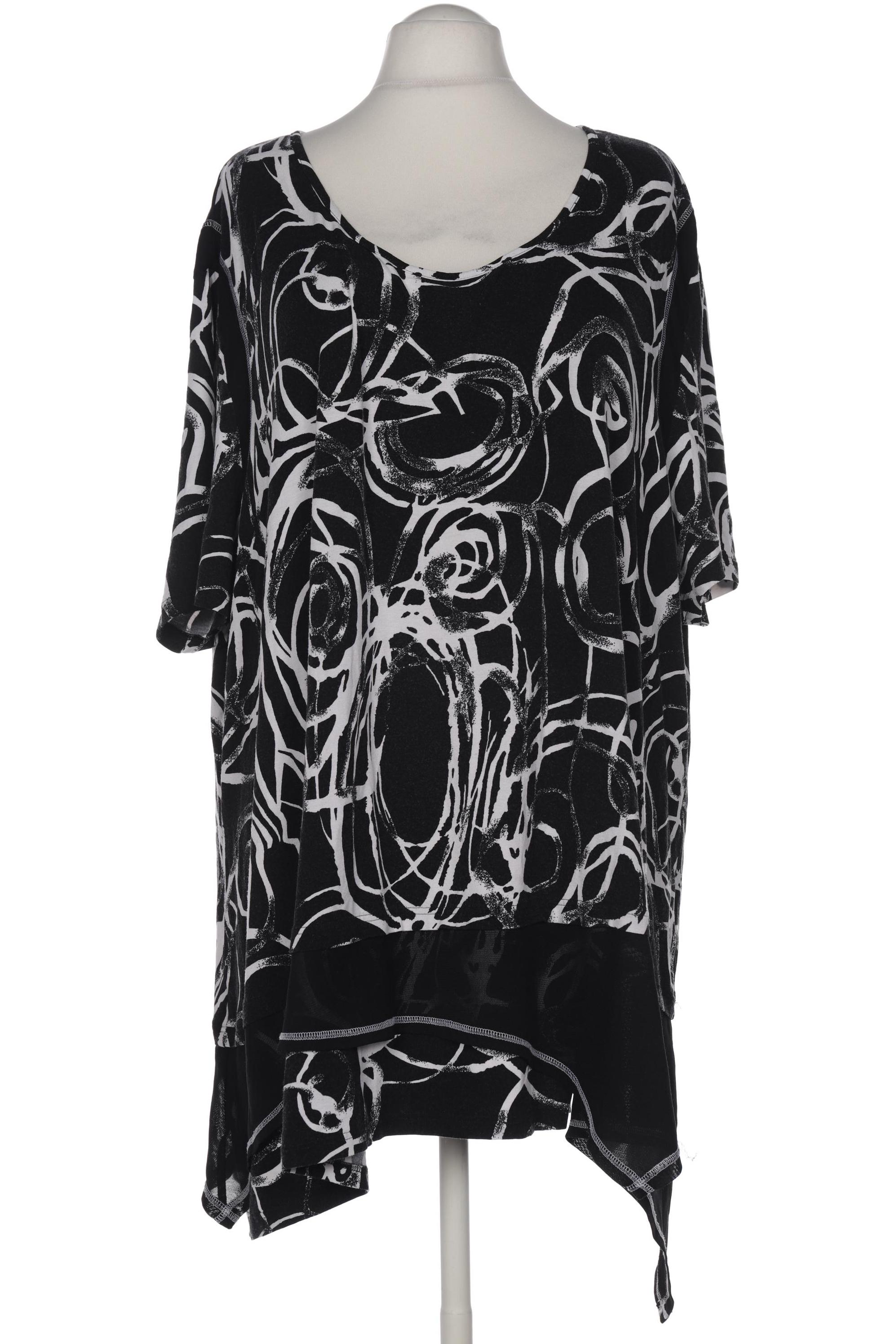 

Miamoda Damen T-Shirt, schwarz, Gr. 62