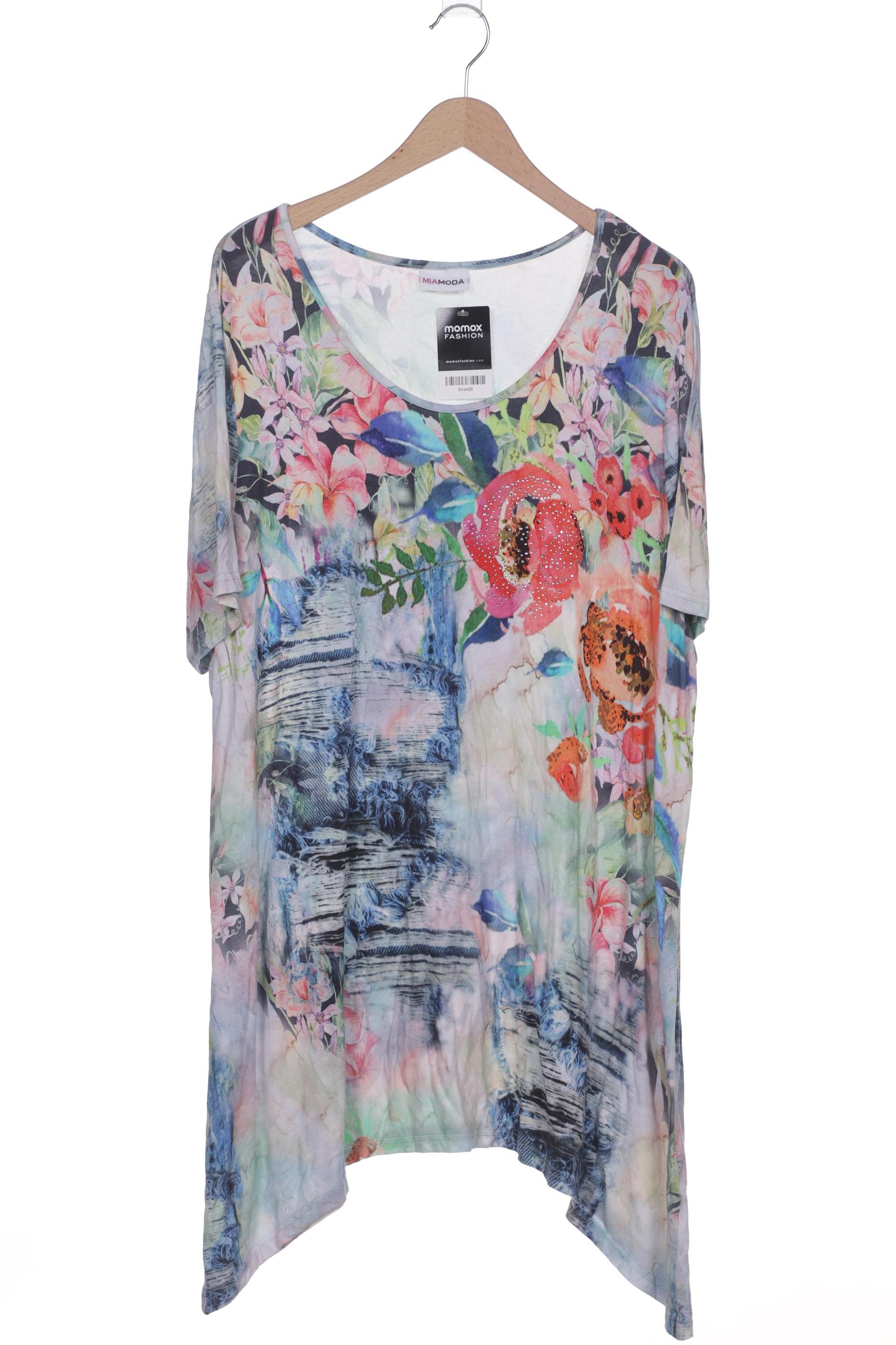 

Miamoda Damen T-Shirt, mehrfarbig, Gr. 48