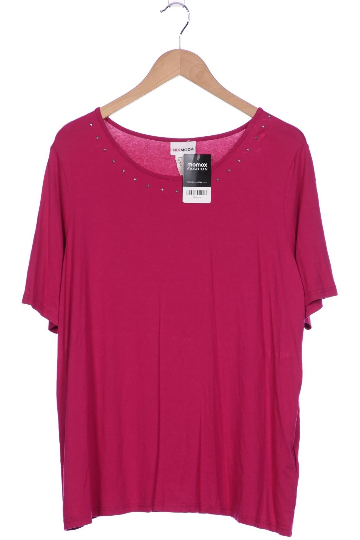 

Miamoda Damen T-Shirt, pink, Gr. 50
