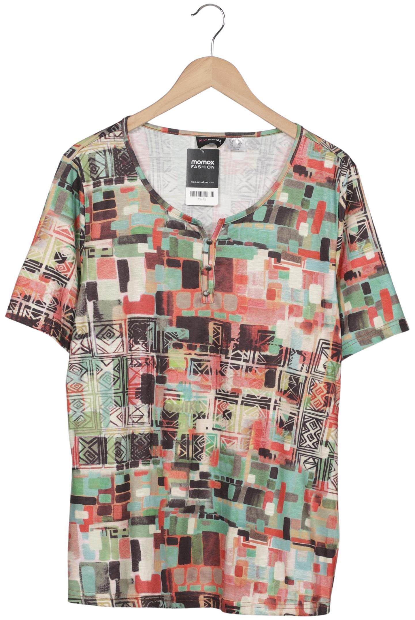 

Miamoda Damen T-Shirt, mehrfarbig, Gr. 44