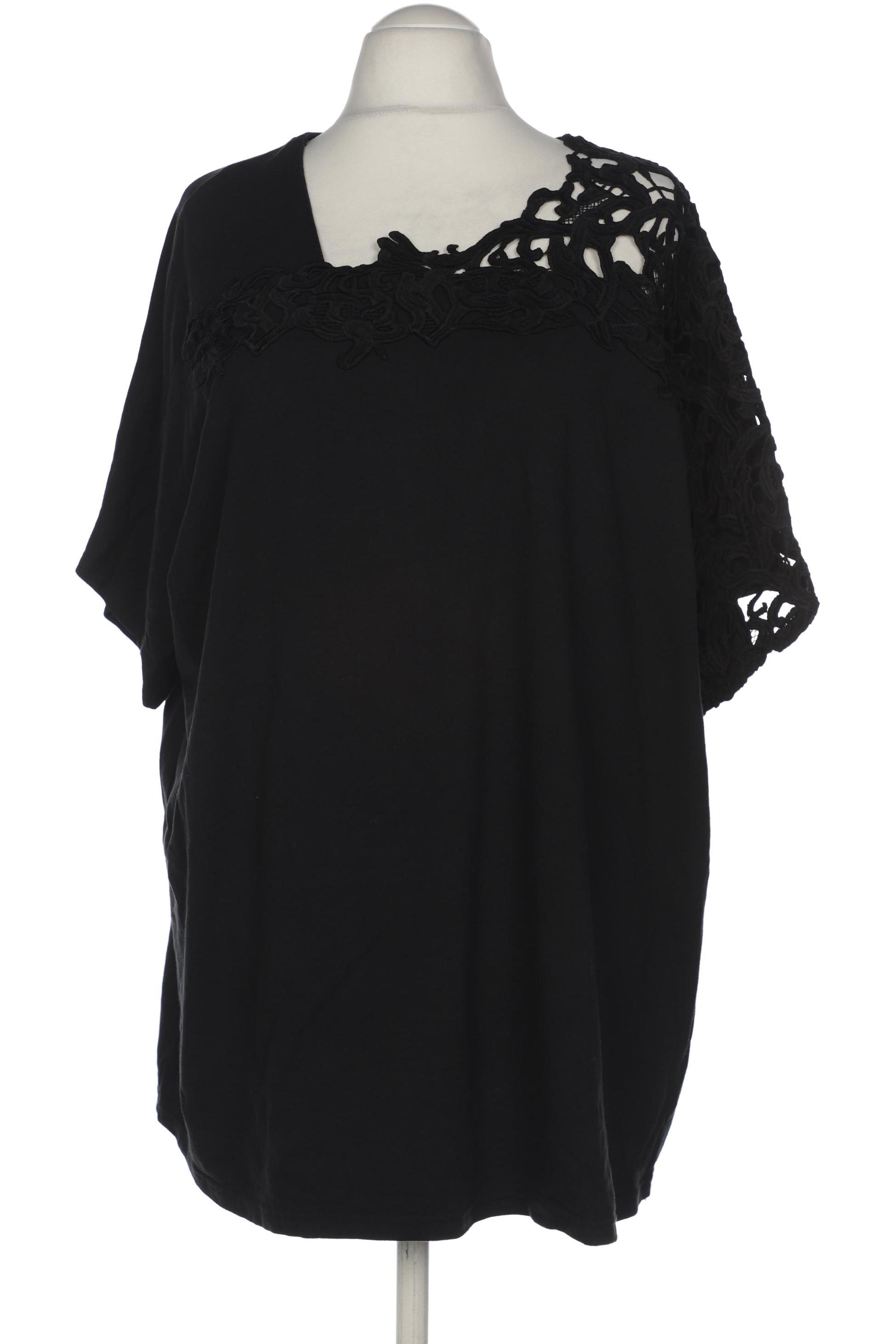 

Miamoda Damen T-Shirt, schwarz, Gr. 56