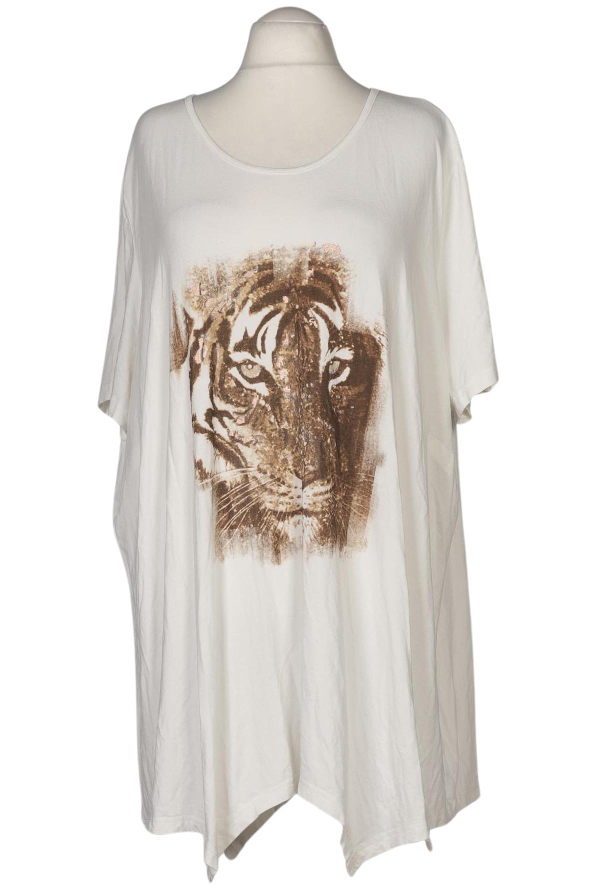 

Miamoda Damen T-Shirt, cremeweiß, Gr. 56