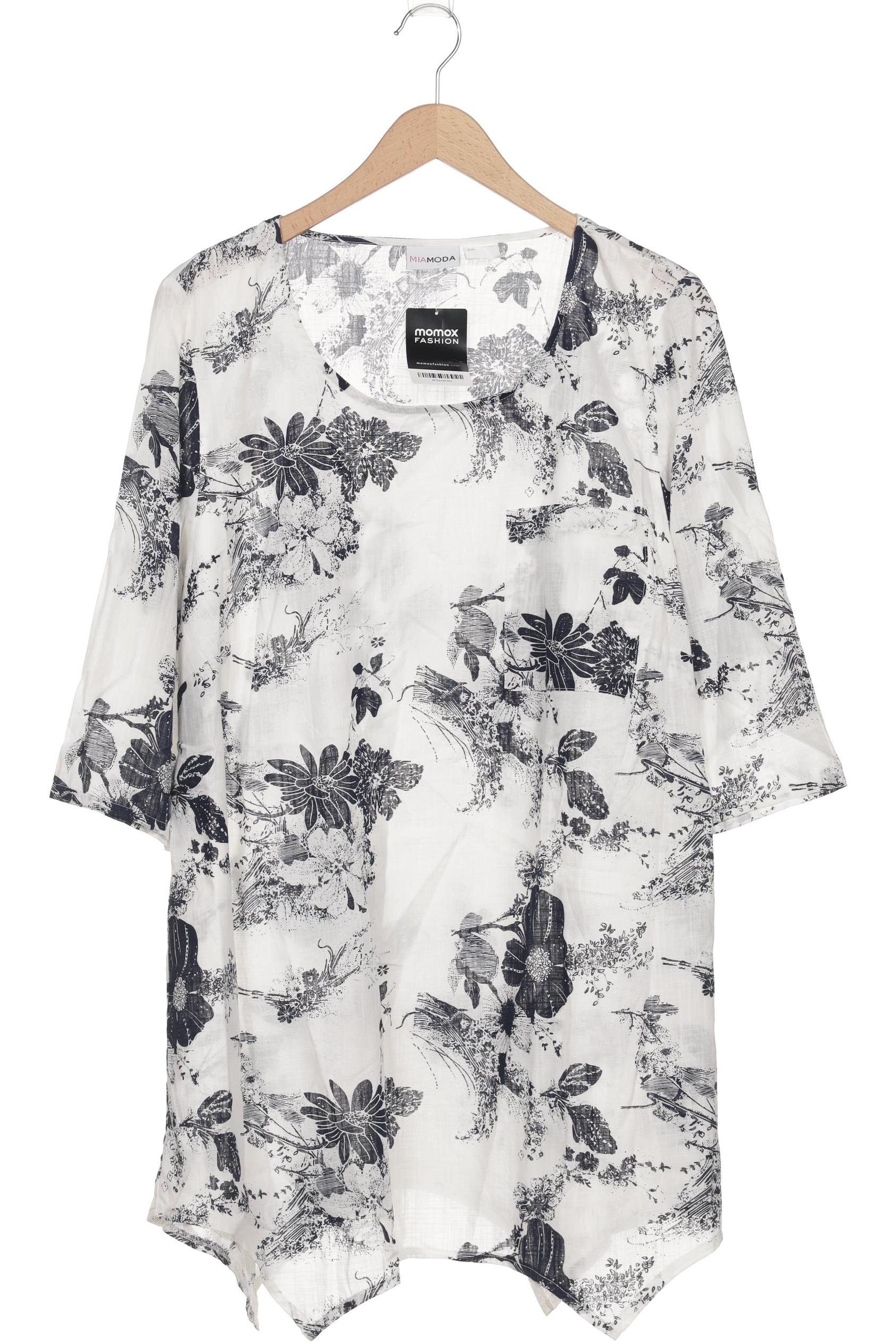 

Miamoda Damen T-Shirt, weiß, Gr. 52
