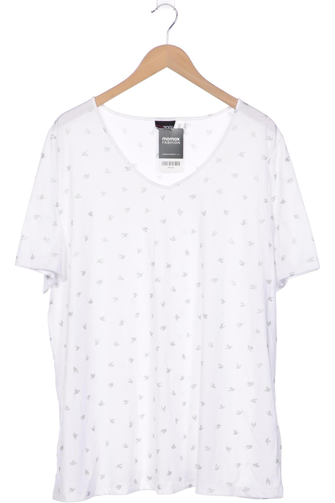 

MIAMODA Damen T-Shirt, weiß
