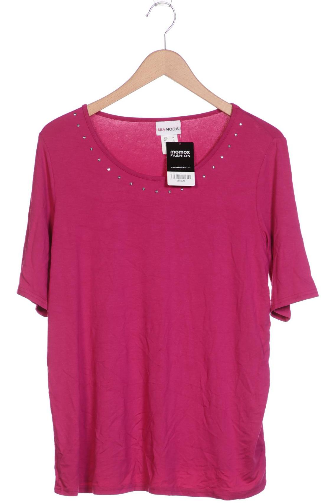 

Miamoda Damen T-Shirt, pink, Gr. 44