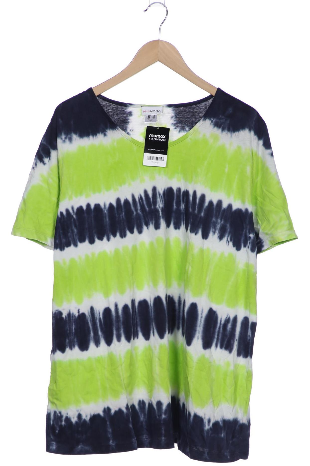 

Miamoda Damen T-Shirt, mehrfarbig, Gr. 50