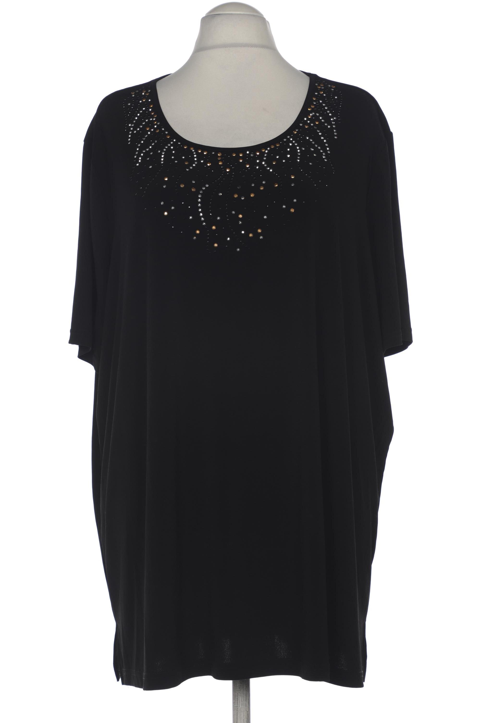 

Miamoda Damen T-Shirt, schwarz, Gr. 56