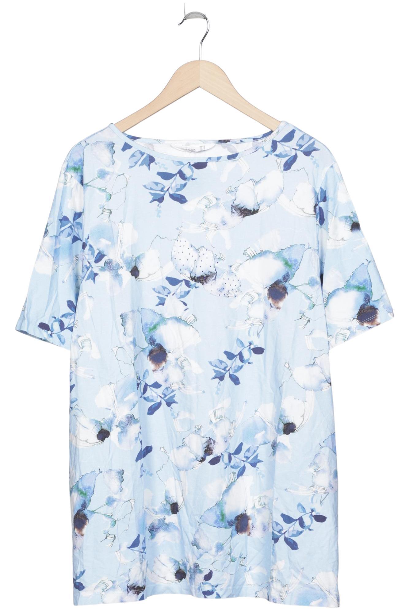 

Miamoda Damen T-Shirt, hellblau, Gr. 52