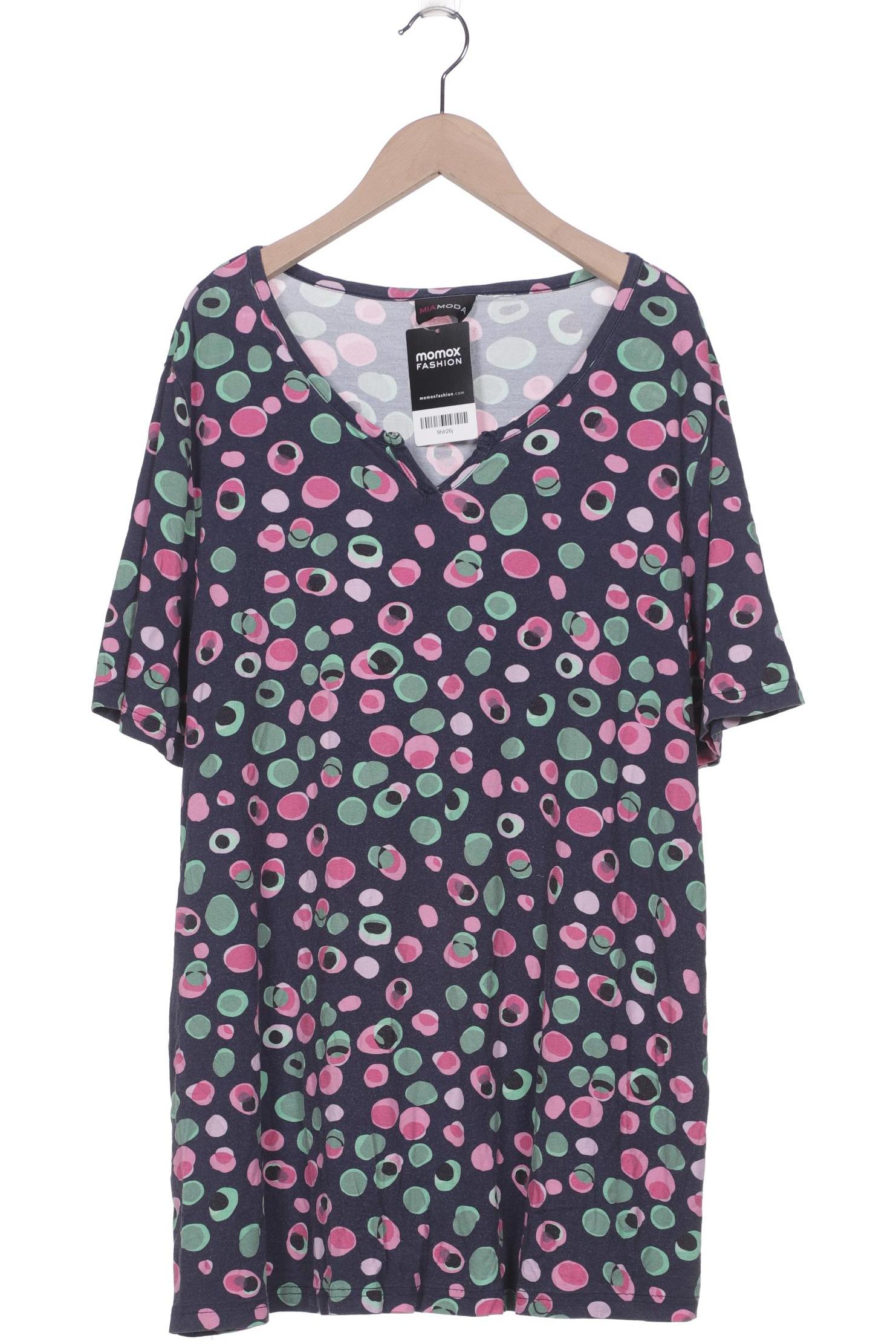 

Miamoda Damen T-Shirt, marineblau, Gr. 48