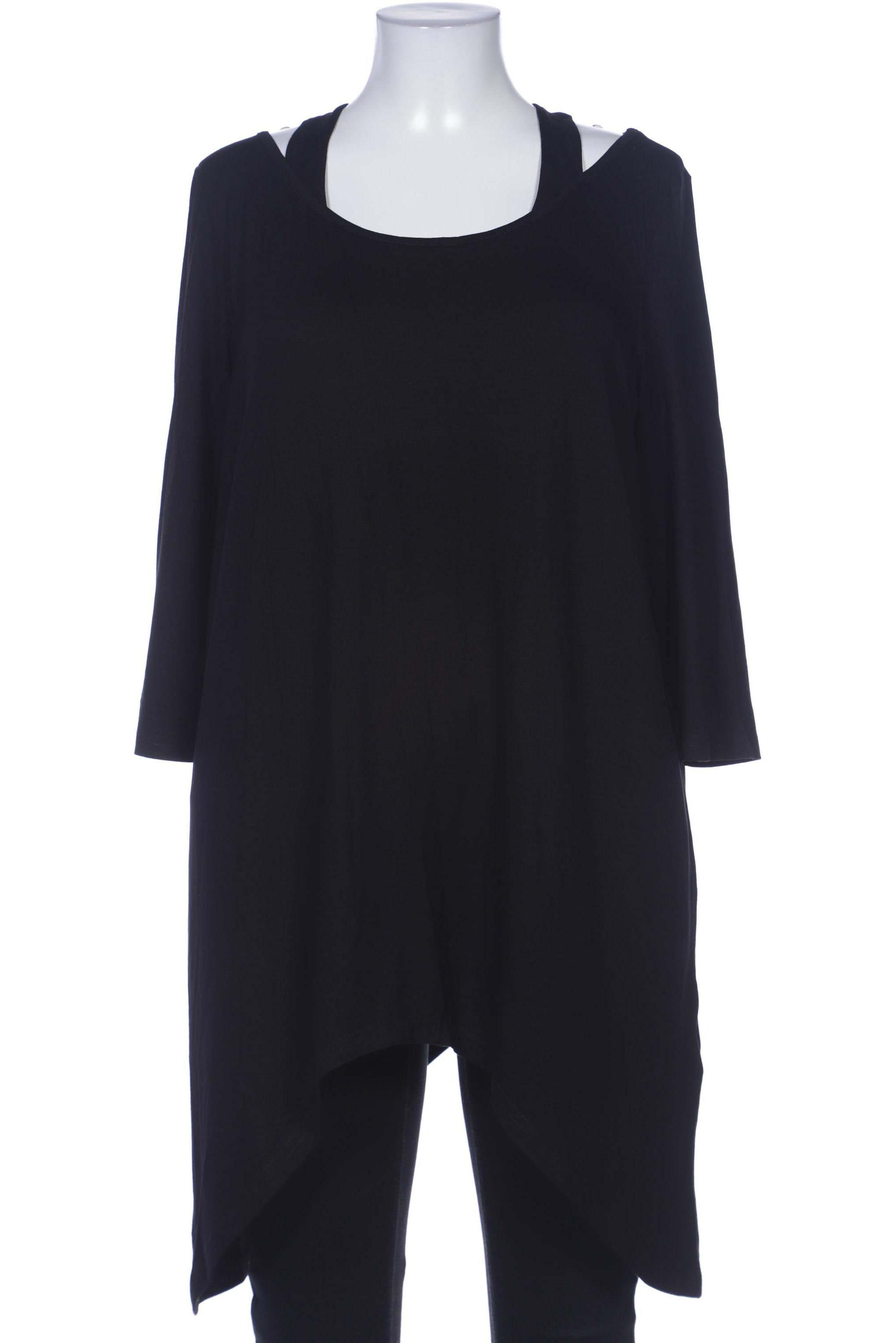 

Miamoda Damen T-Shirt, schwarz, Gr. 46