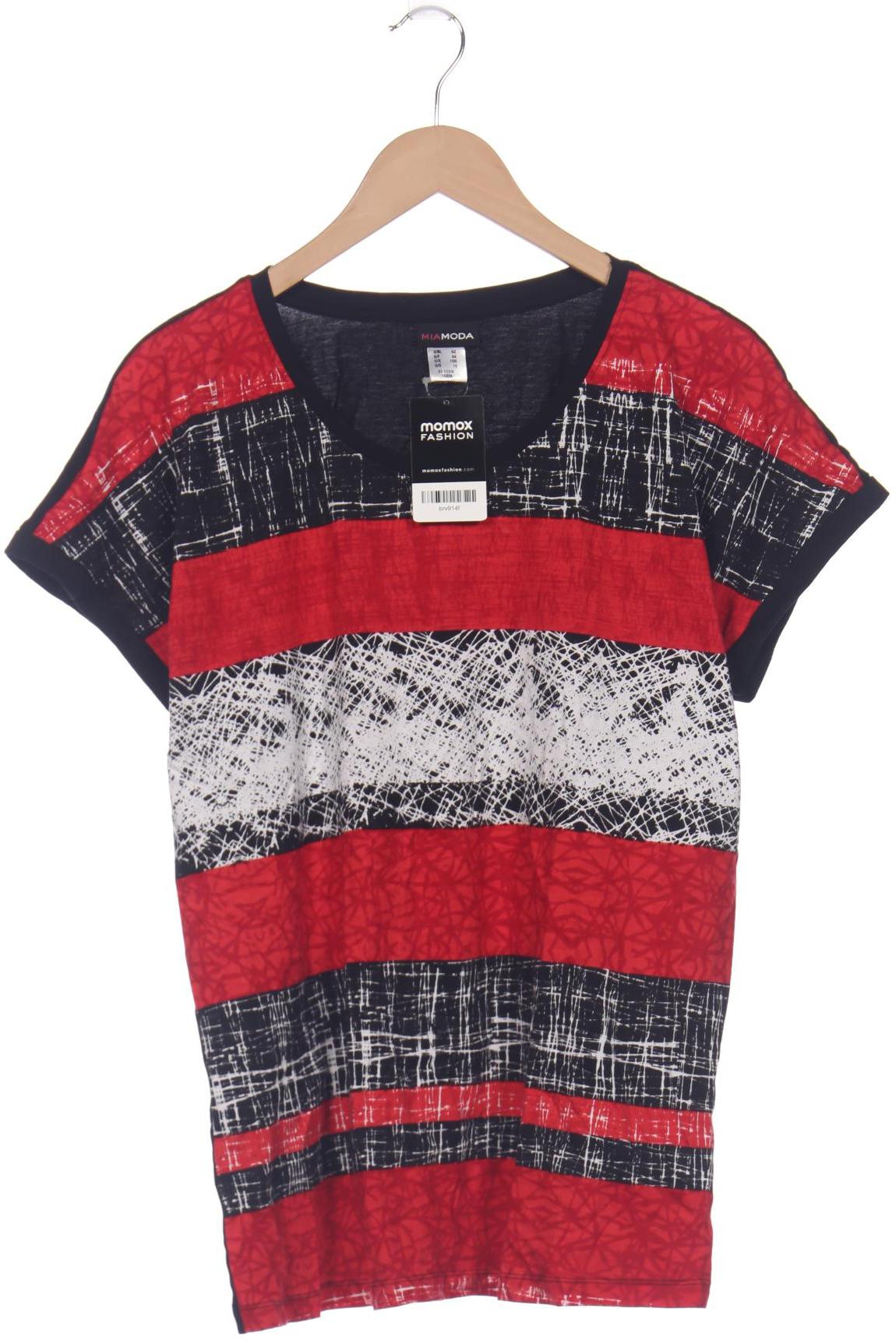 

Miamoda Damen T-Shirt, mehrfarbig, Gr. 42