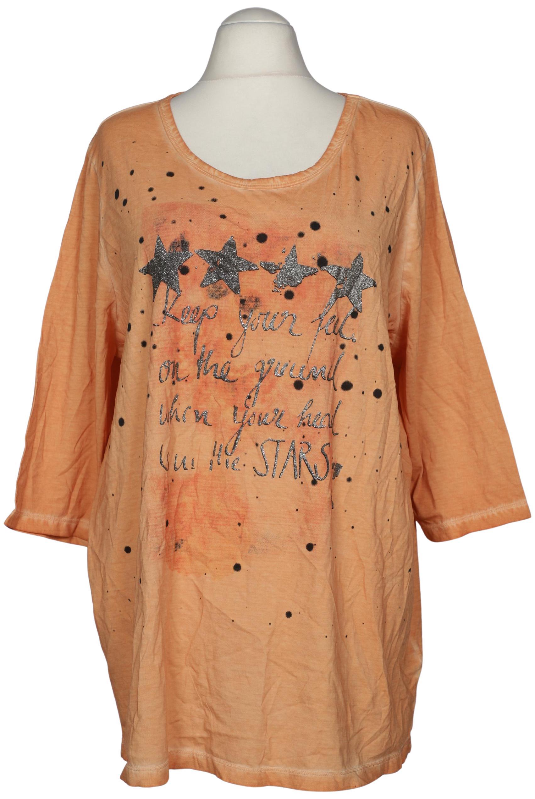 

Miamoda Damen T-Shirt, orange, Gr. 52