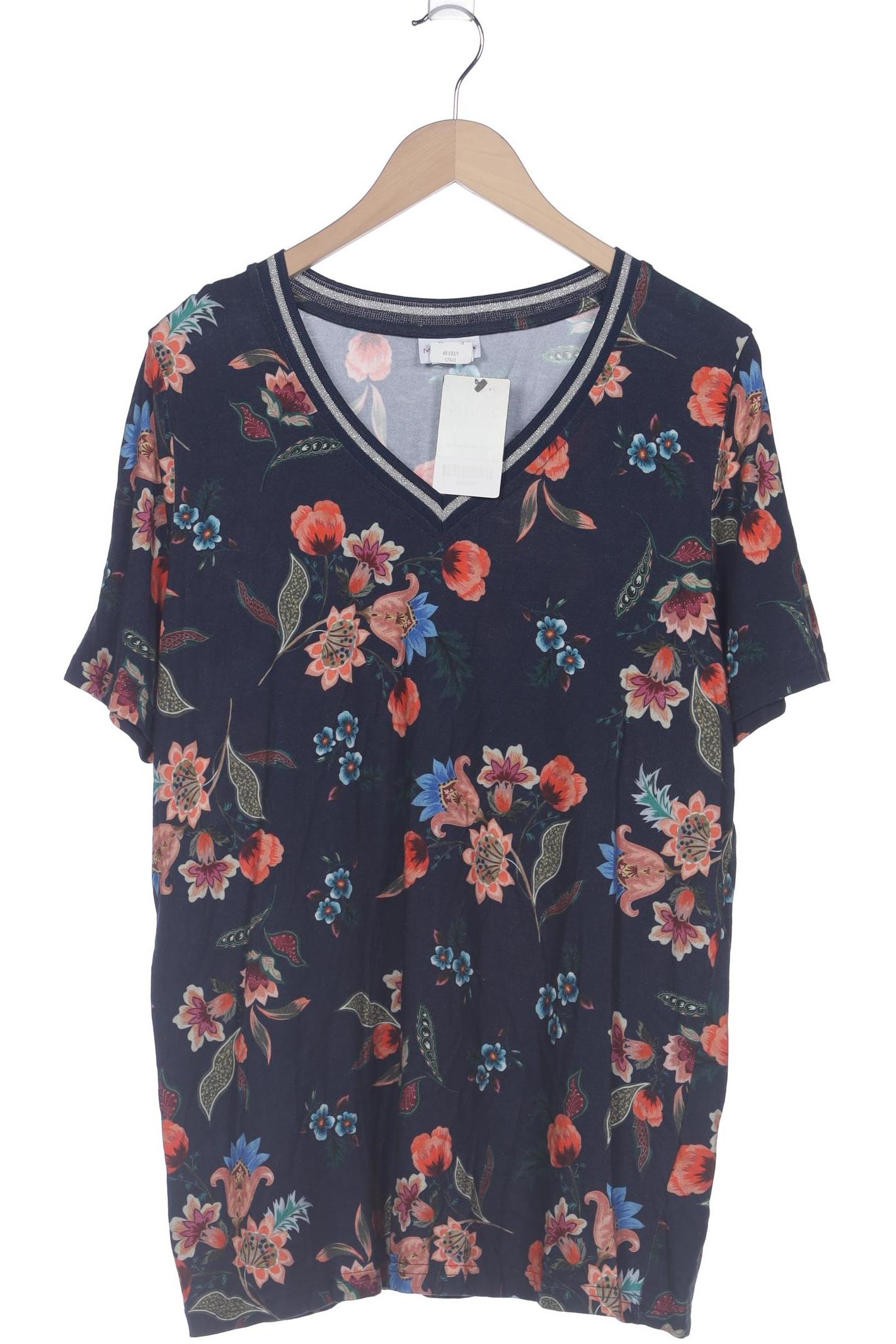 

Miamoda Damen T-Shirt, marineblau, Gr. 48
