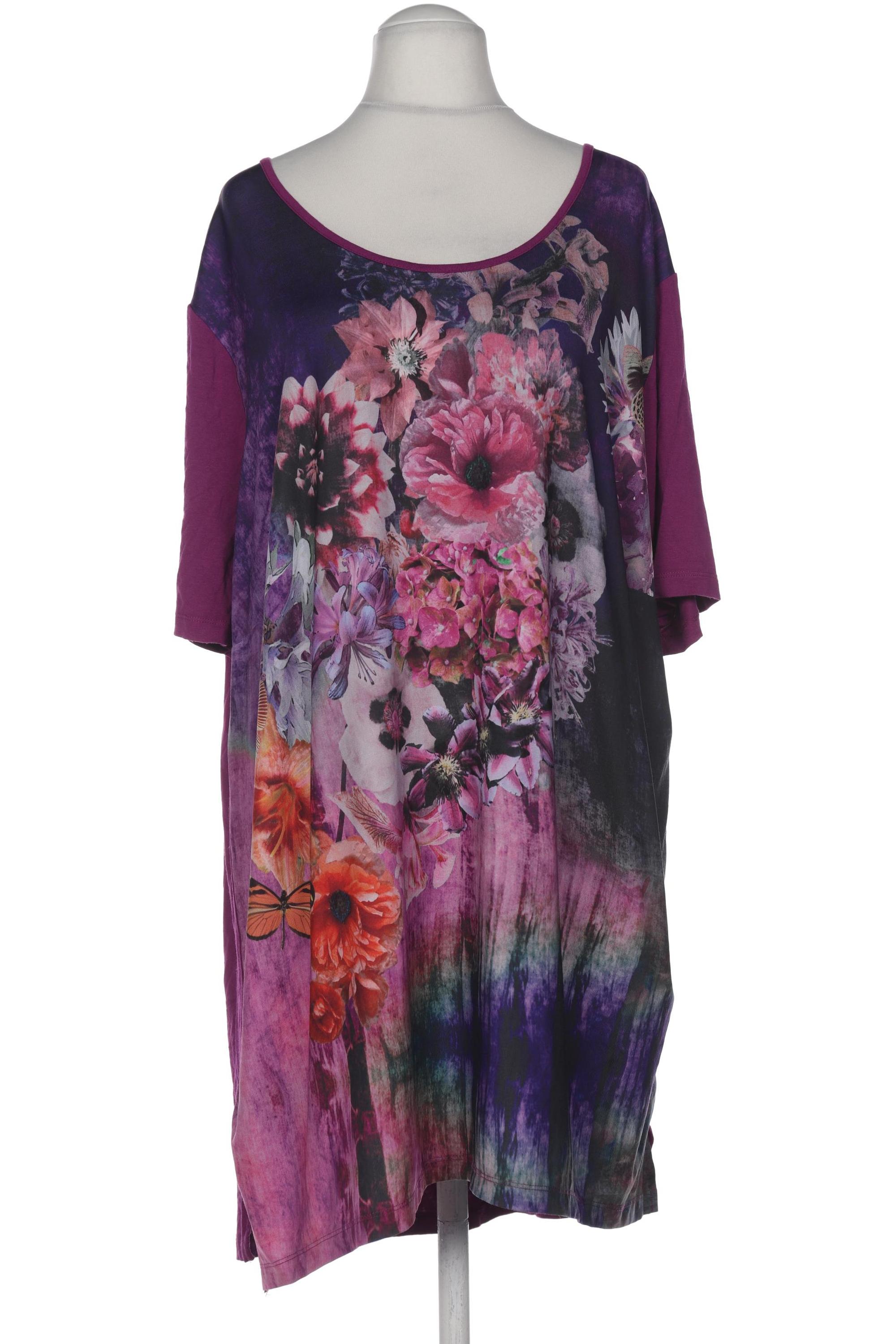 

Miamoda Damen T-Shirt, flieder, Gr. 52