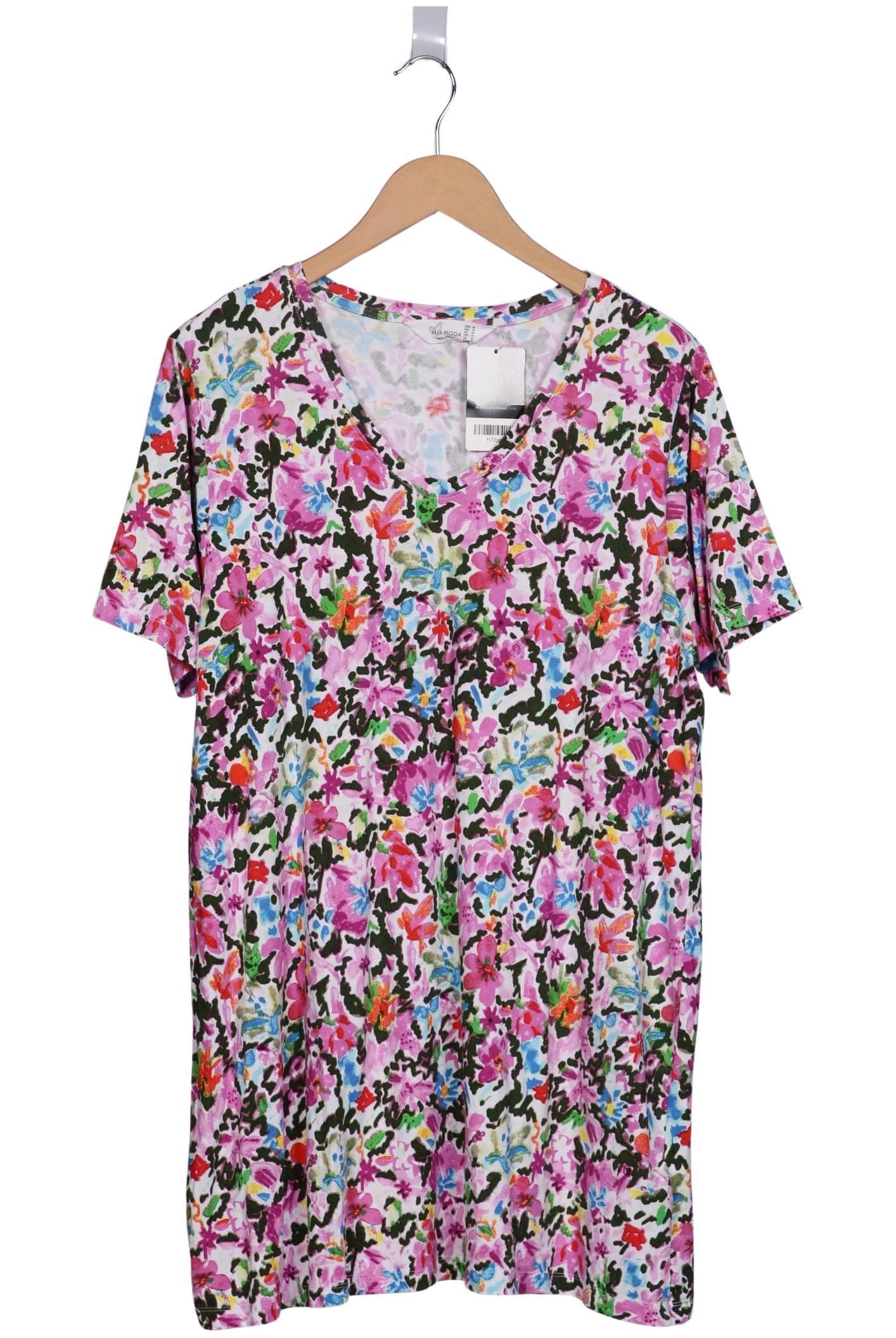 

Miamoda Damen T-Shirt, mehrfarbig, Gr. 48