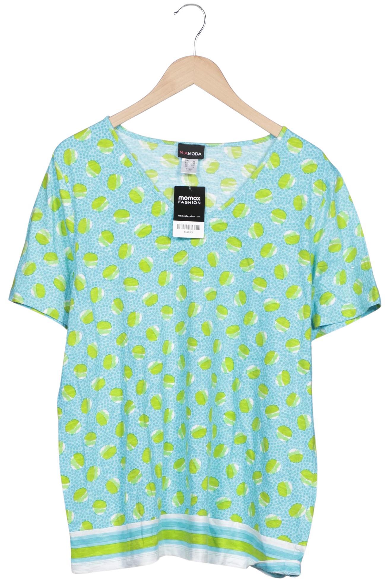 

Miamoda Damen T-Shirt, mehrfarbig, Gr. 48