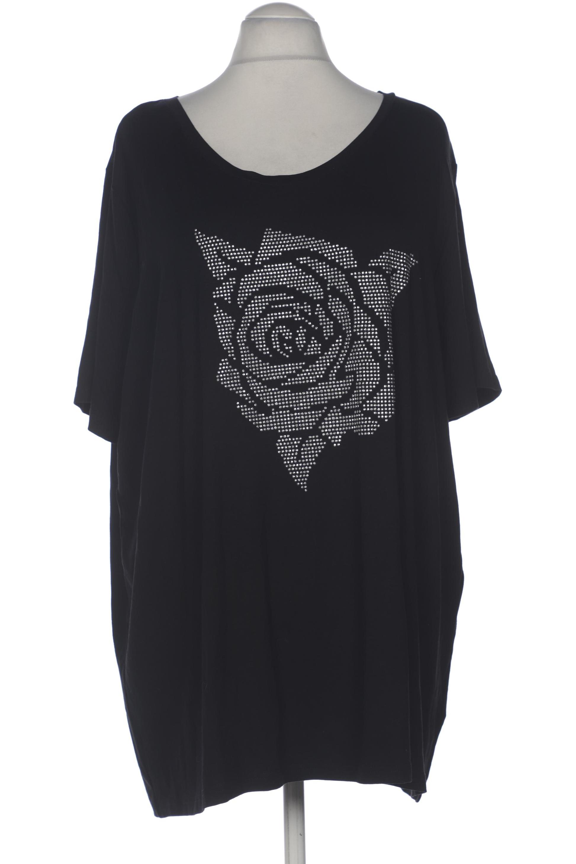 

Miamoda Damen T-Shirt, schwarz, Gr. 56