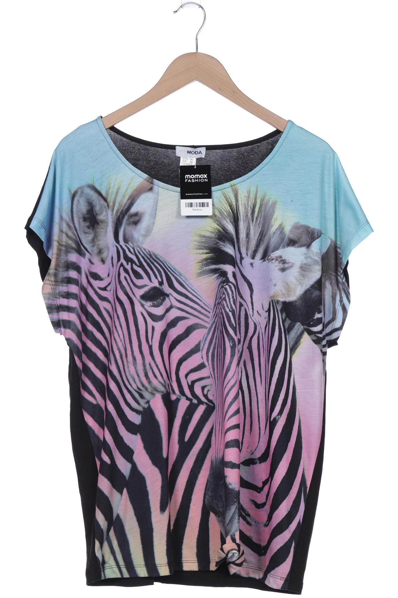 

Miamoda Damen T-Shirt, mehrfarbig, Gr. 46