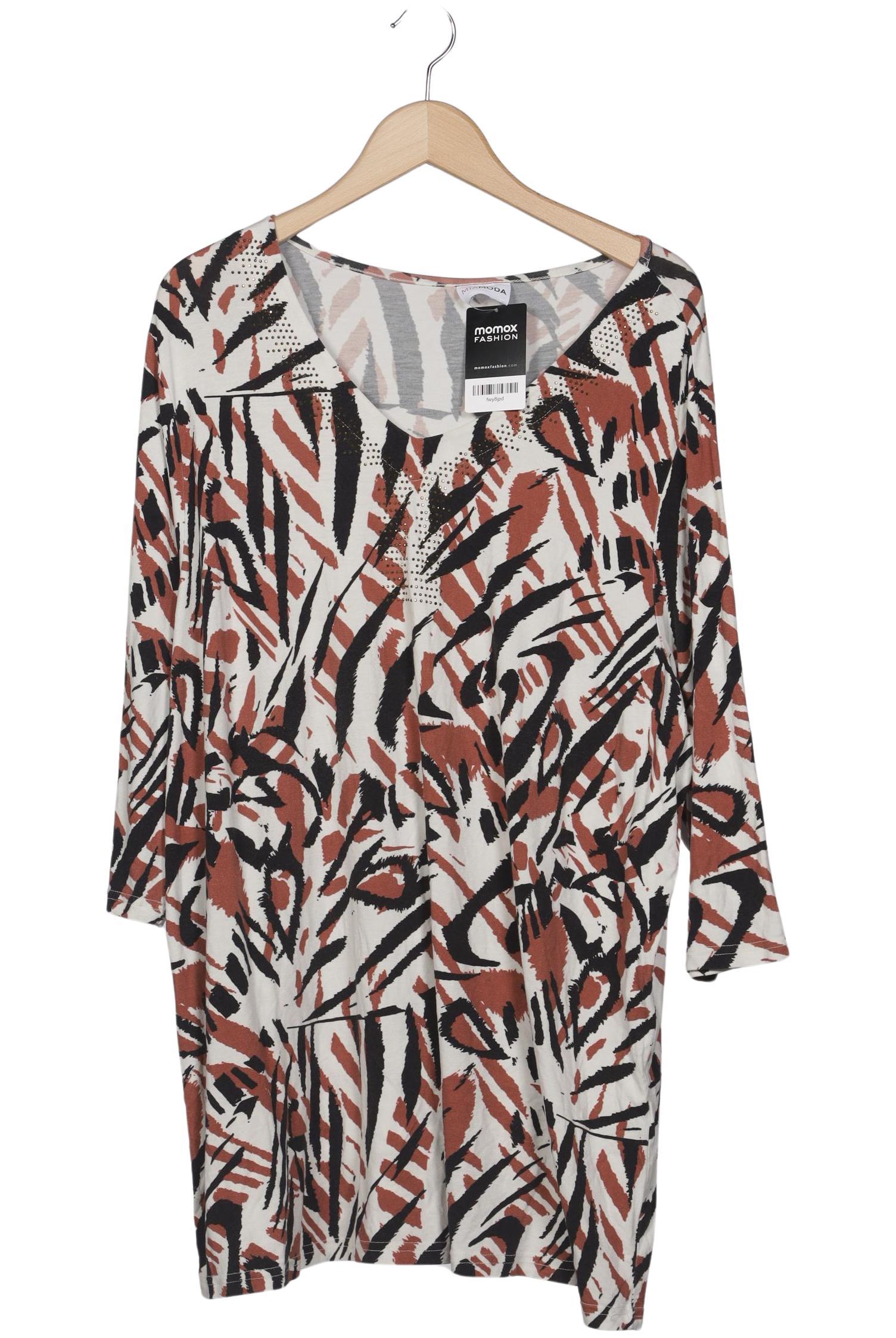 

Miamoda Damen T-Shirt, mehrfarbig, Gr. 48