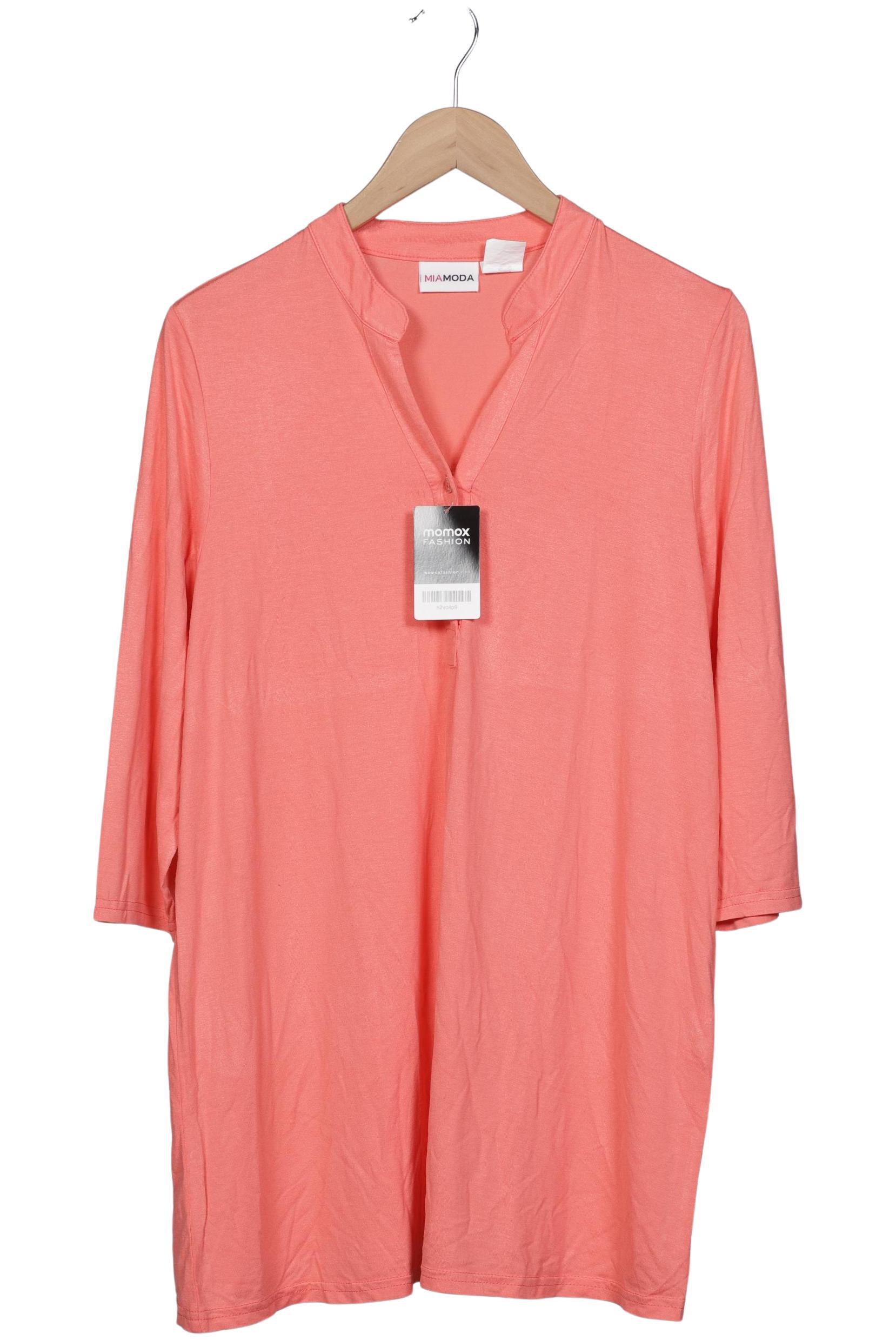

Miamoda Damen T-Shirt, orange, Gr. 46