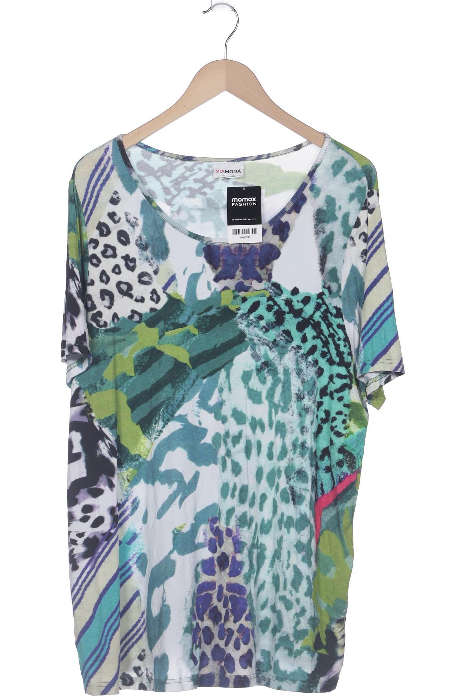 

Miamoda Damen T-Shirt, grün, Gr. 48
