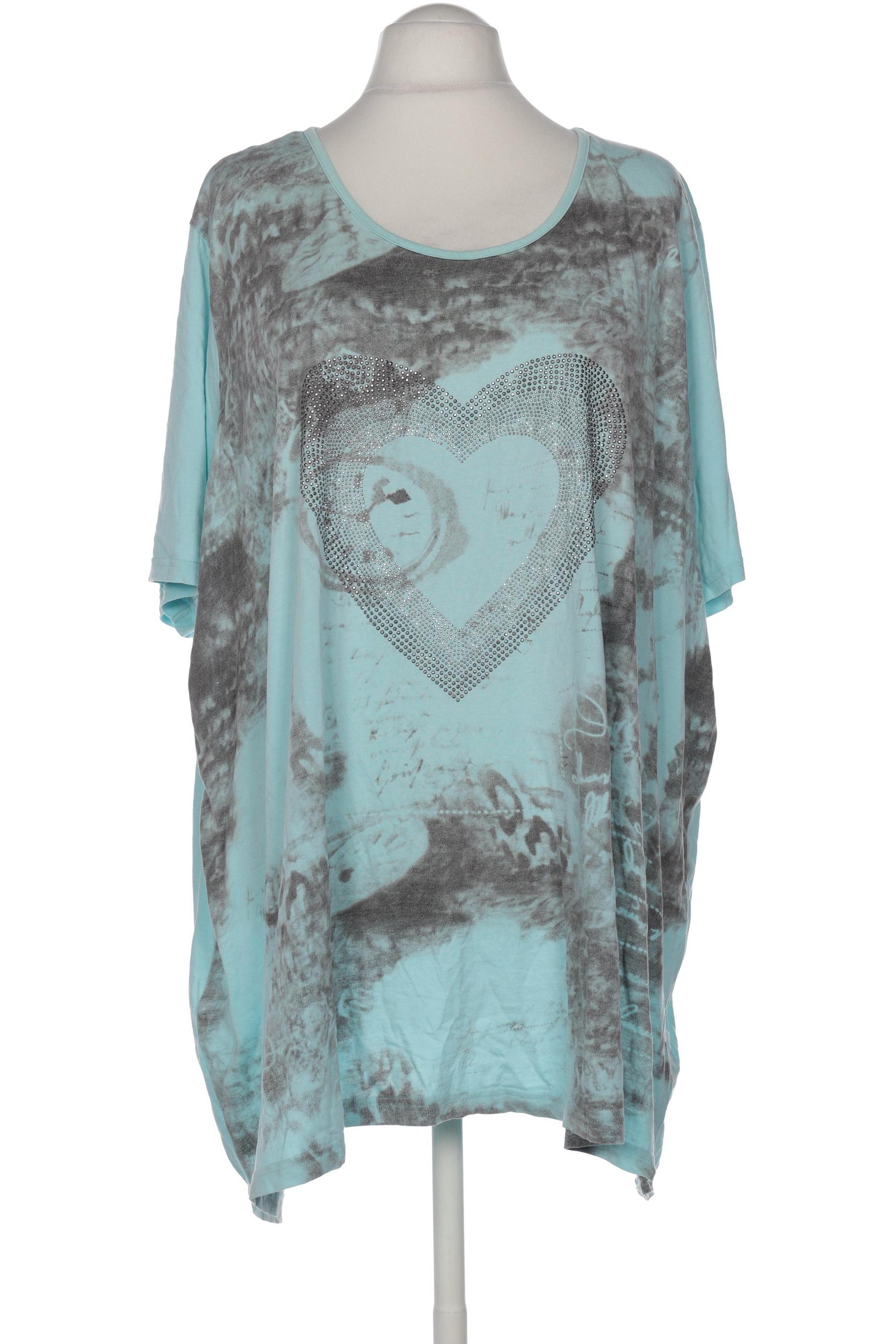 

Miamoda Damen T-Shirt, hellblau, Gr. 62