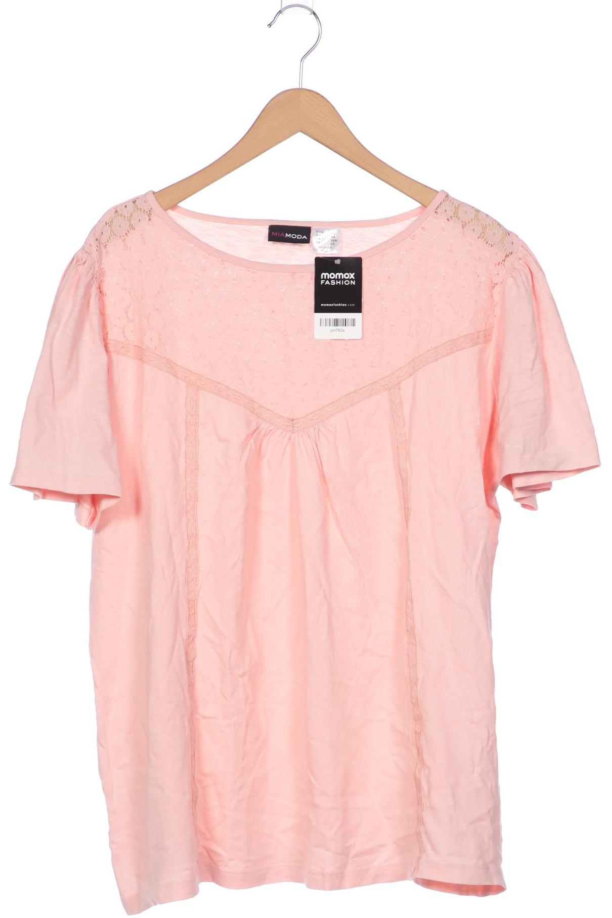 

Miamoda Damen T-Shirt, pink, Gr. 52