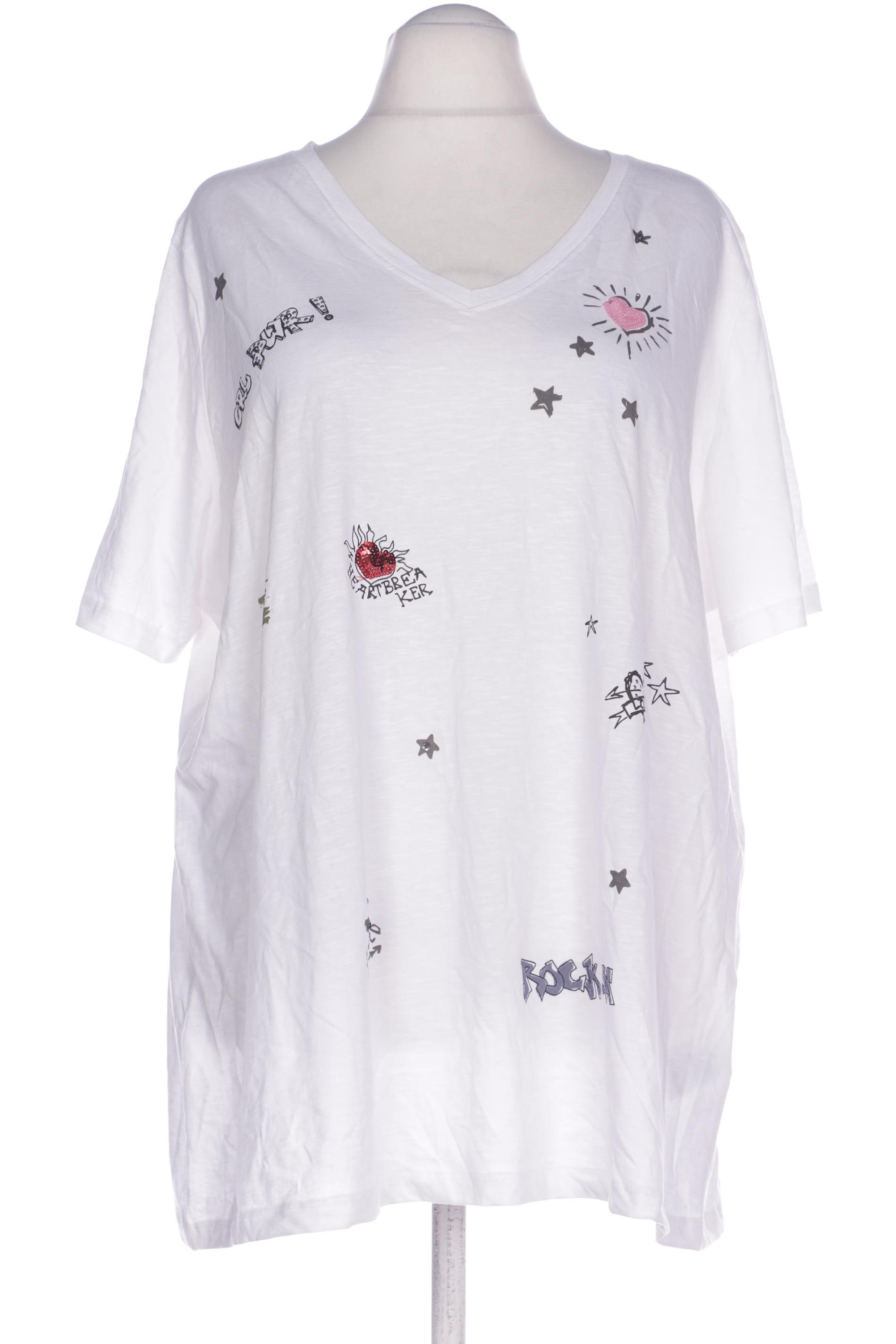

MIAMODA Damen T-Shirt, weiß