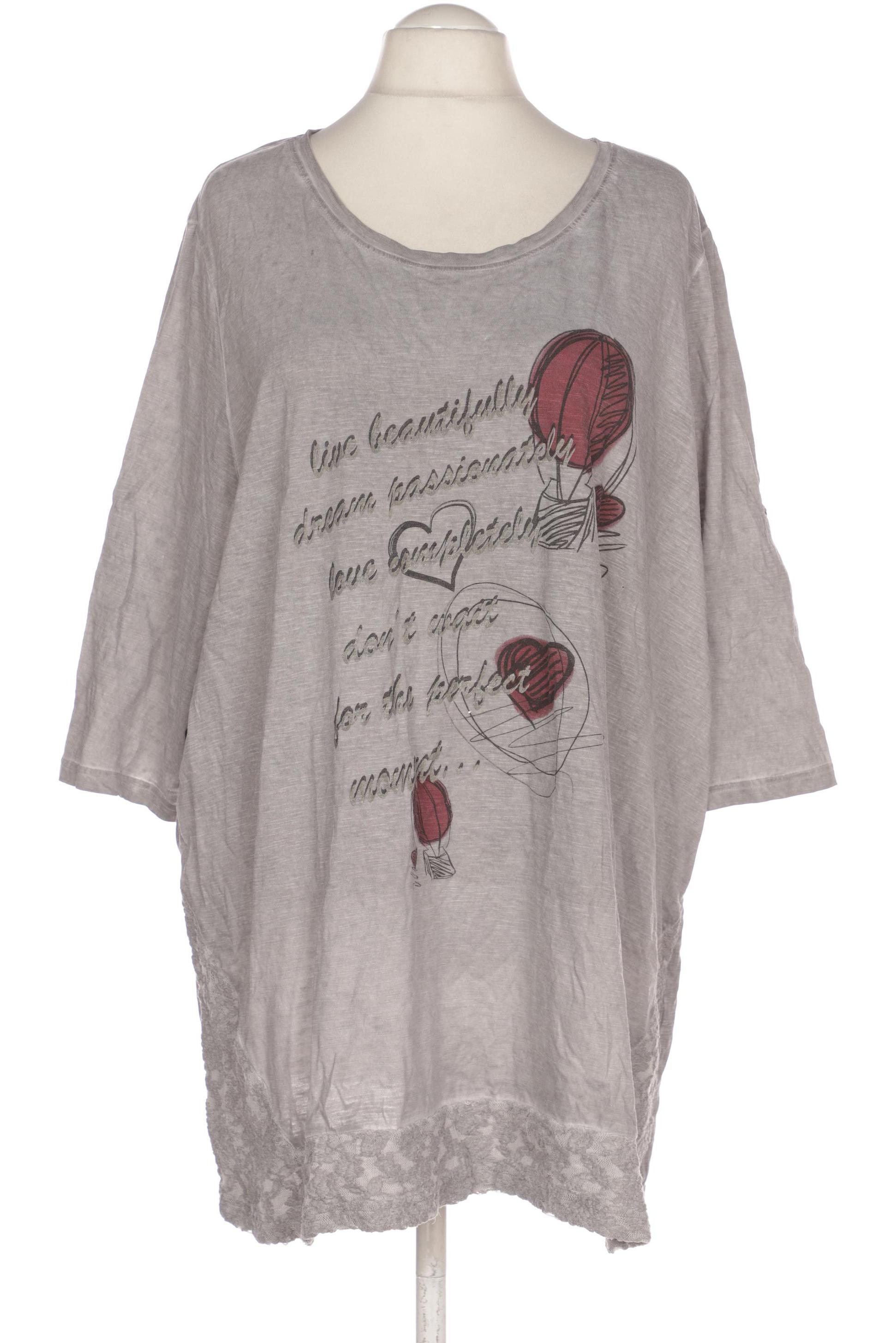 

Miamoda Damen T-Shirt, grau, Gr. 54