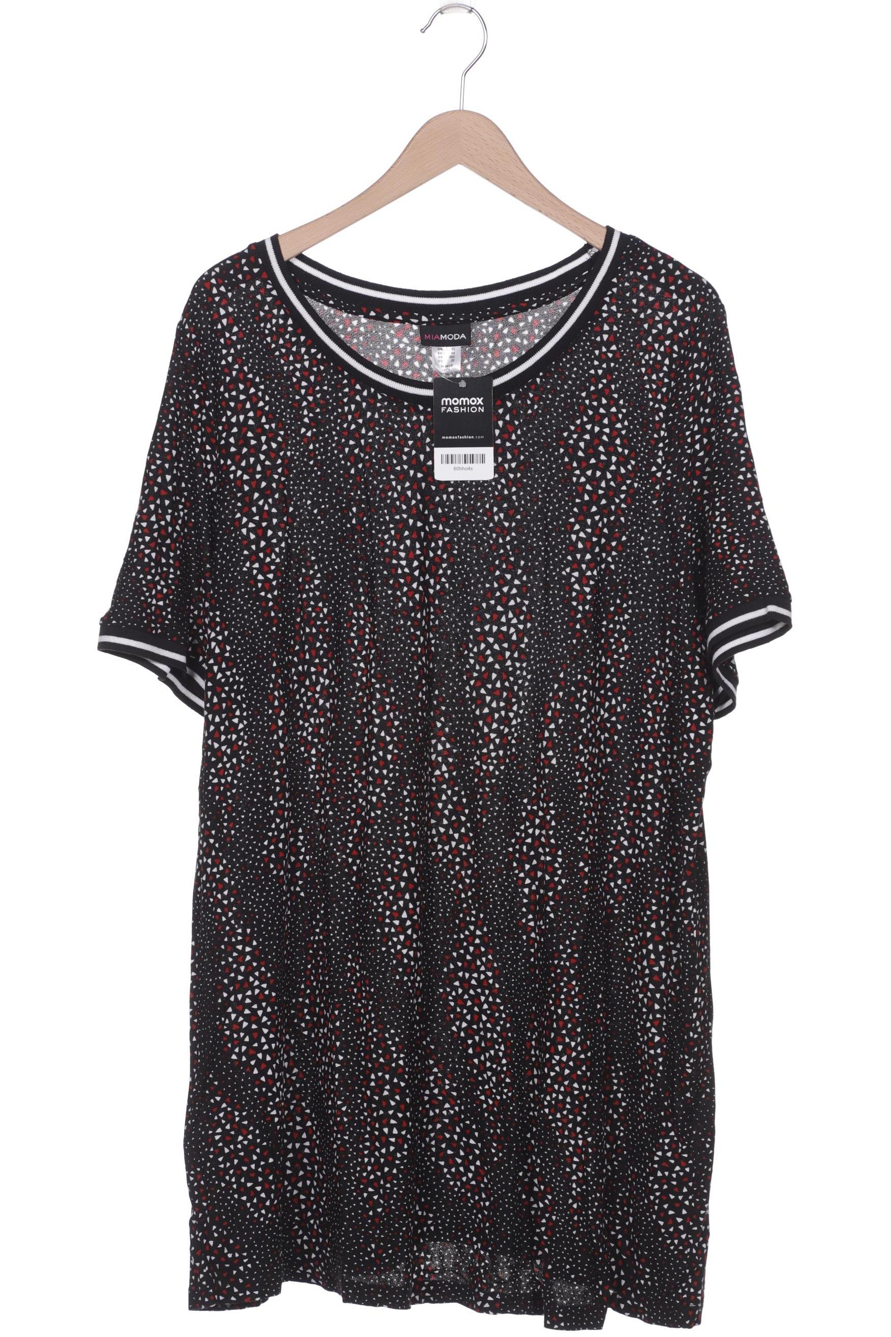 

Miamoda Damen T-Shirt, schwarz, Gr. 52