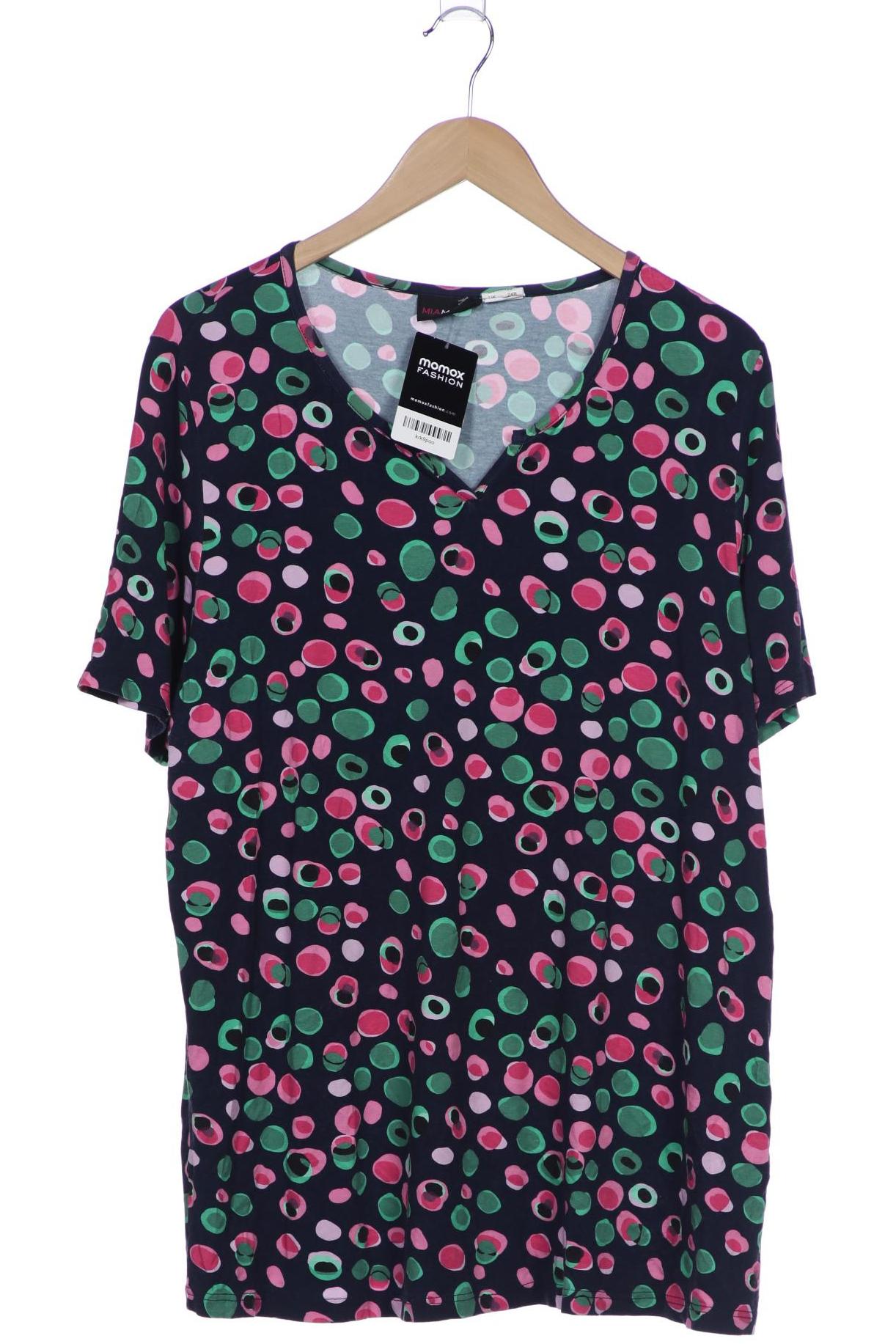 

Miamoda Damen T-Shirt, marineblau, Gr. 50