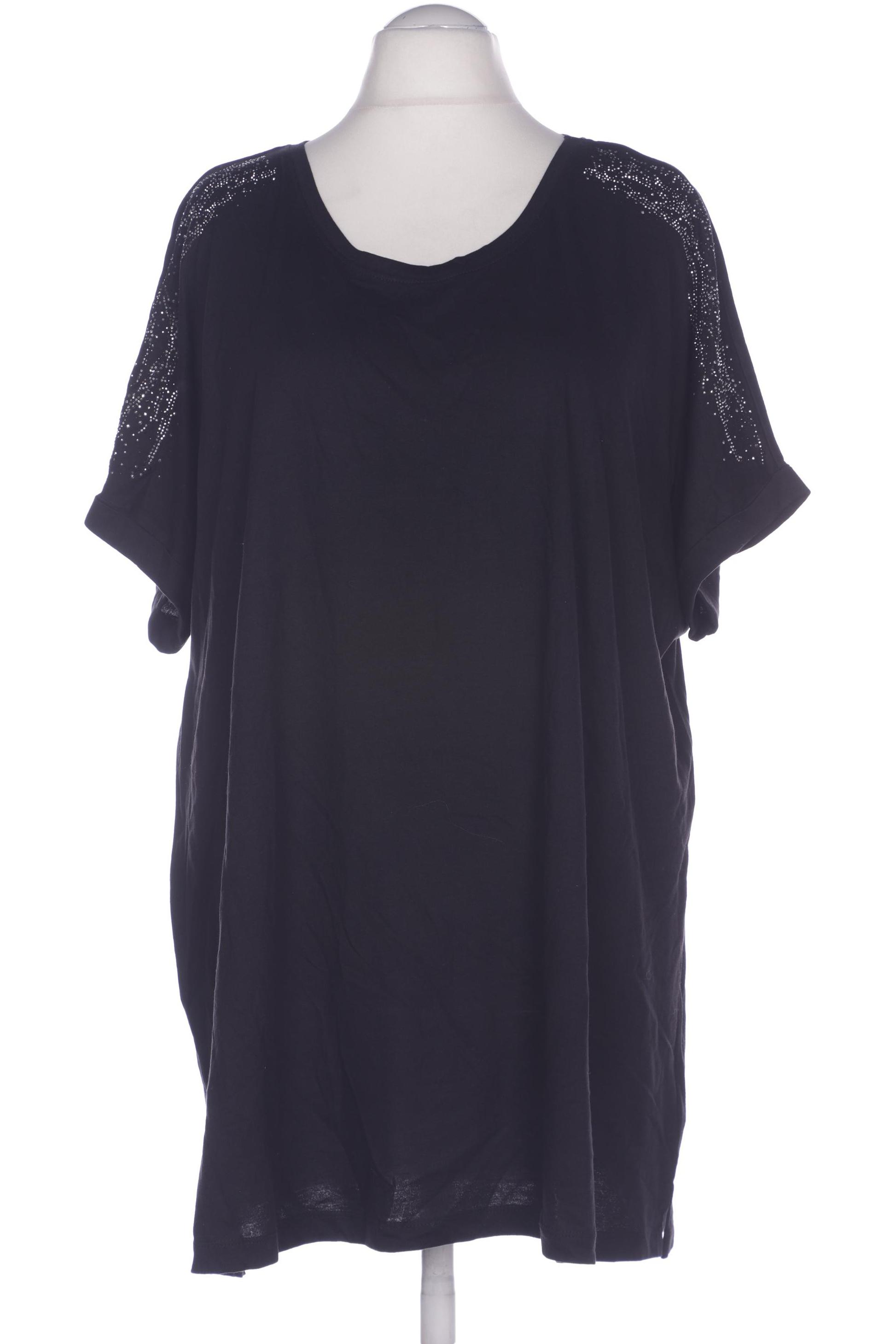 

Miamoda Damen T-Shirt, schwarz, Gr. 56