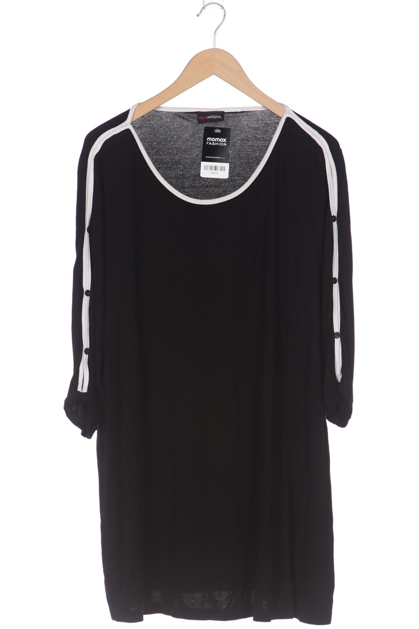 

Miamoda Damen T-Shirt, schwarz, Gr. 48