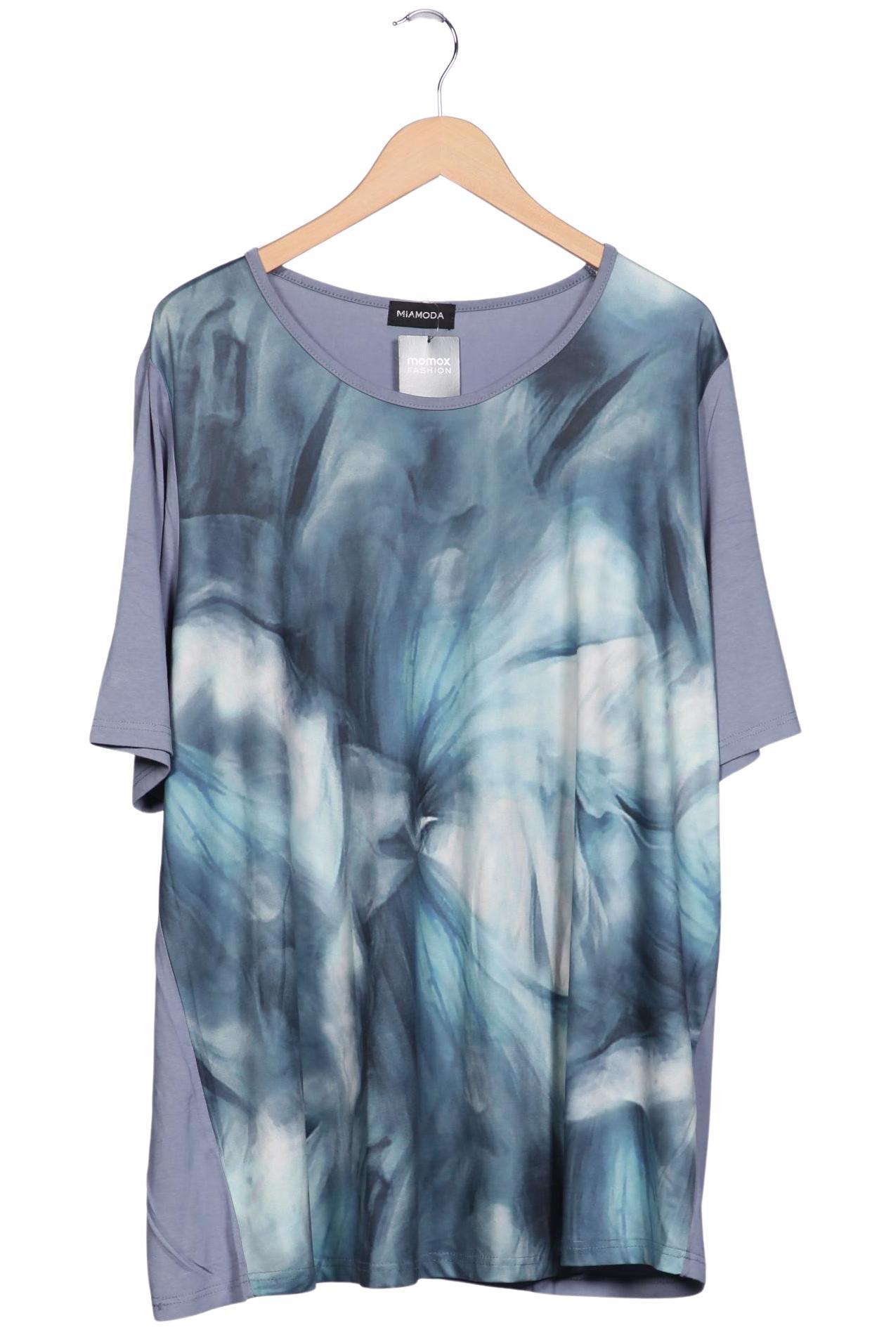 

Miamoda Damen T-Shirt, hellblau, Gr. 48