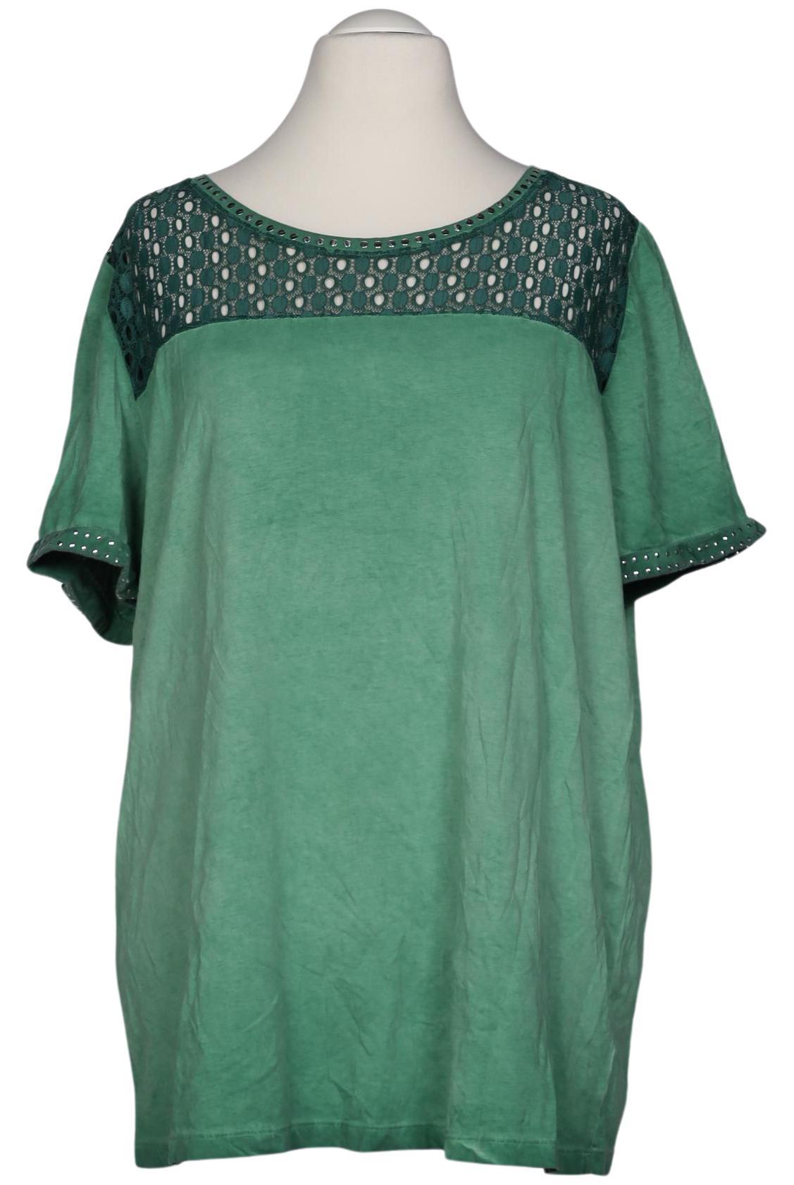 

Miamoda Damen T-Shirt, grün, Gr. 54