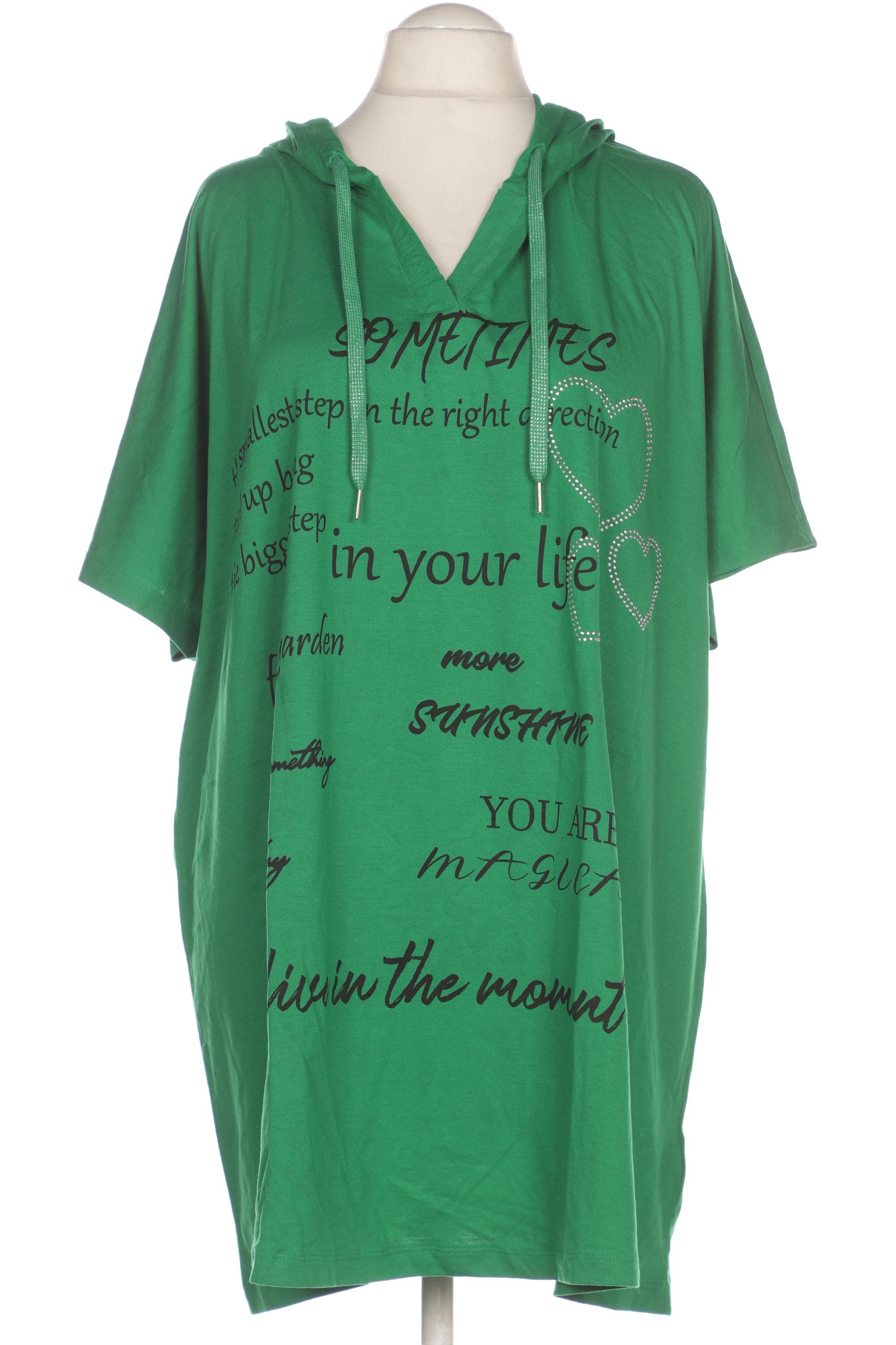 

Miamoda Damen T-Shirt, grün, Gr. 62
