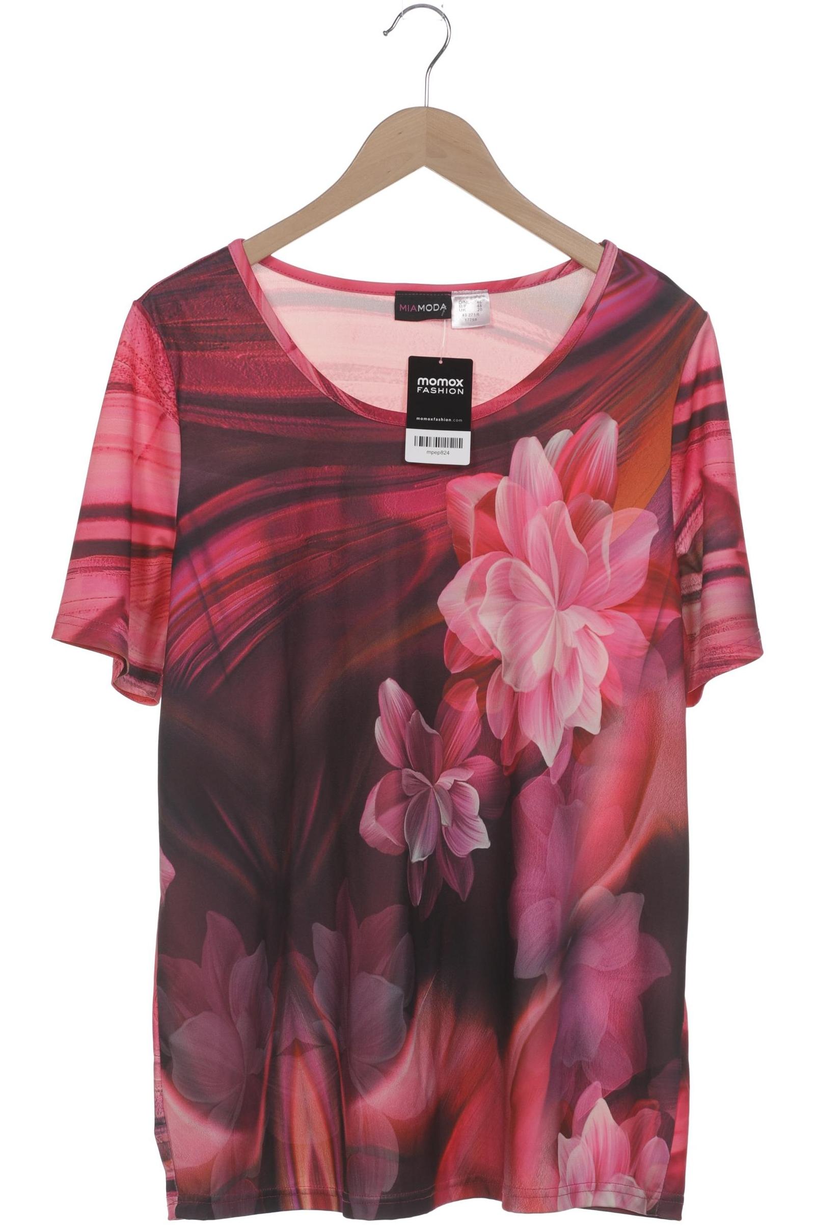 

Miamoda Damen T-Shirt, pink, Gr. 46