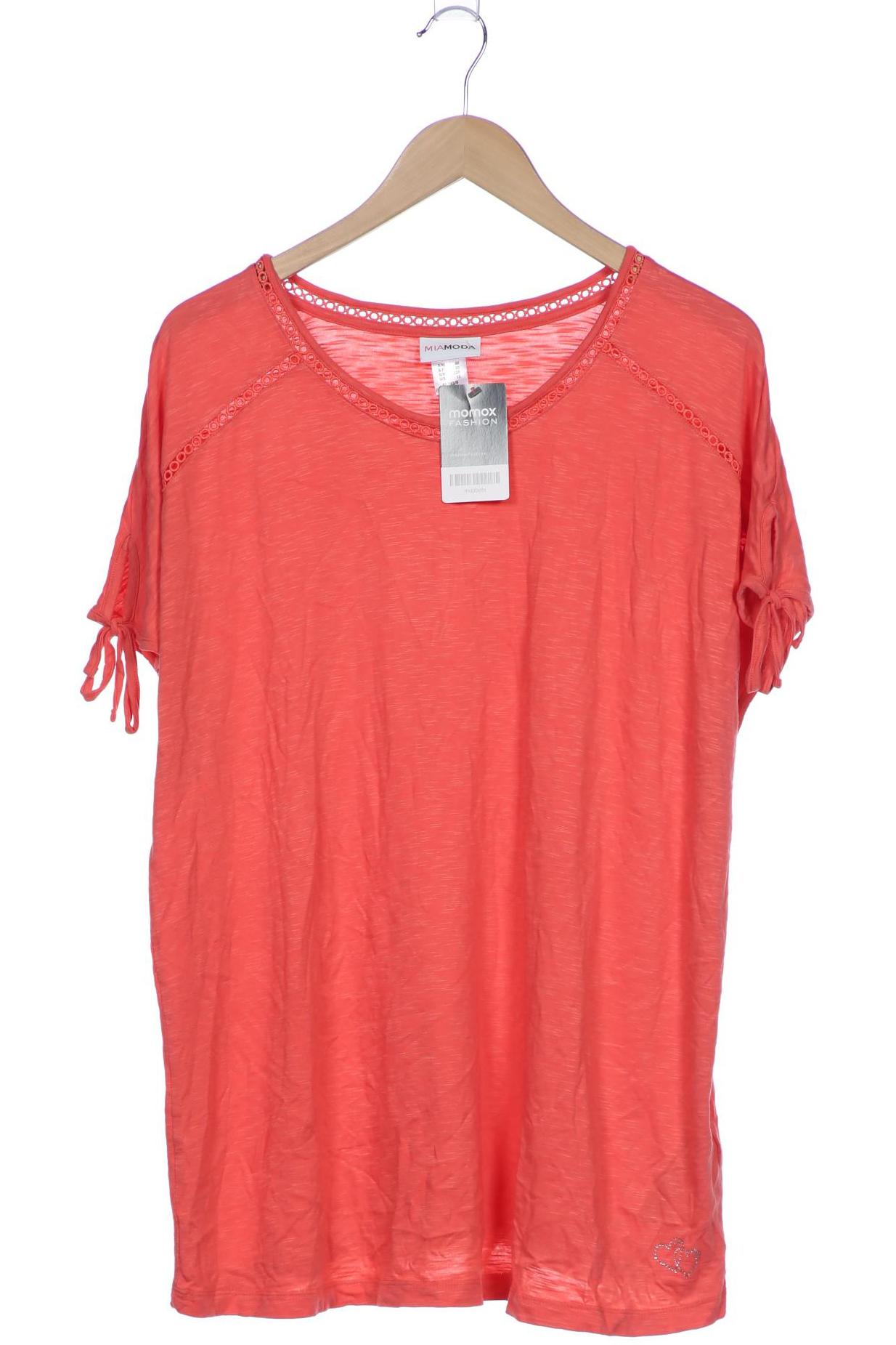 

Miamoda Damen T-Shirt, rot, Gr. 48
