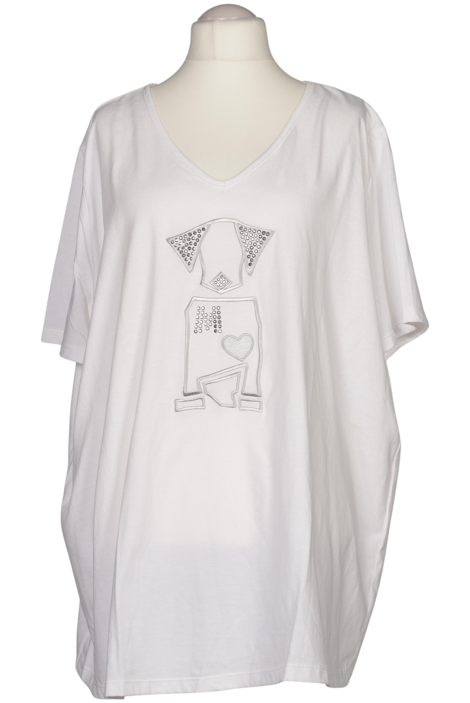 

Miamoda Damen T-Shirt, weiß, Gr. 60