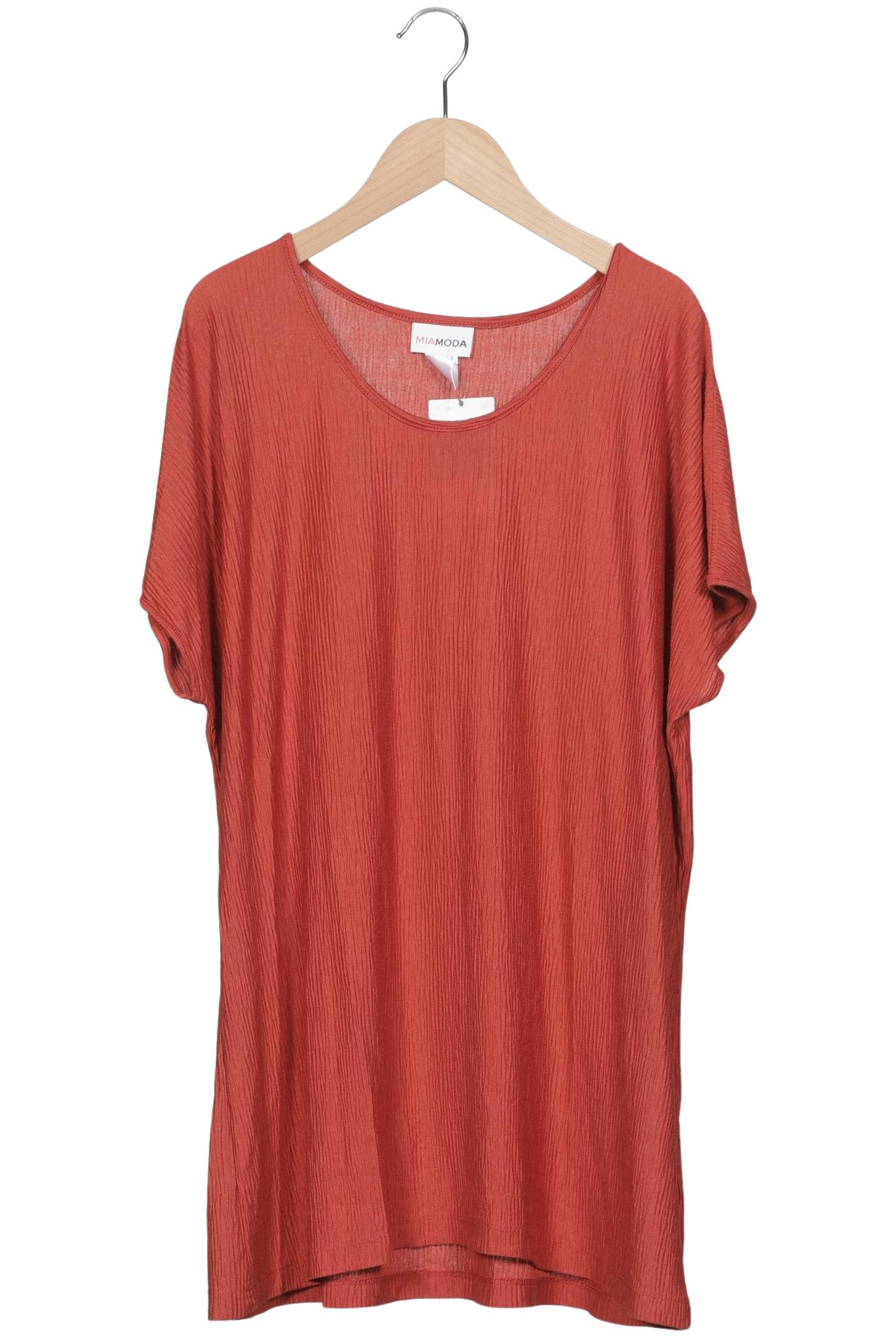 

Miamoda Damen T-Shirt, rot, Gr. 46