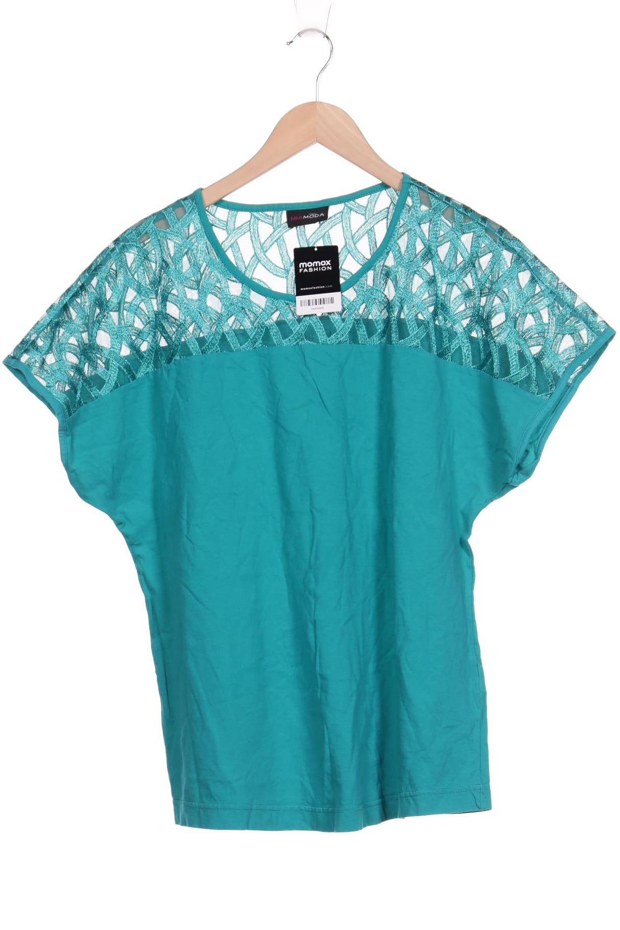 

MIAMODA Damen T-Shirt, türkis