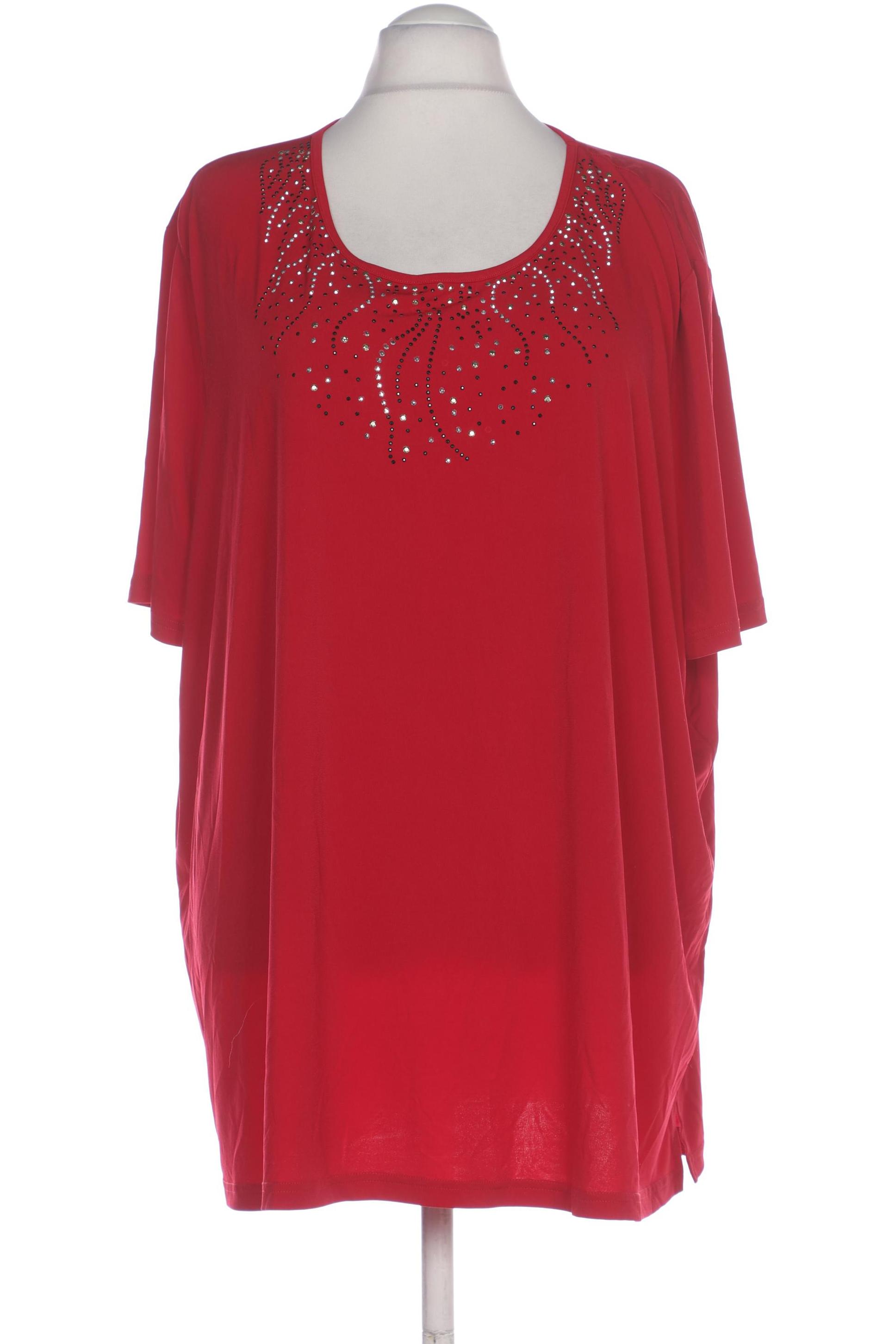 

Miamoda Damen T-Shirt, rot, Gr. 52