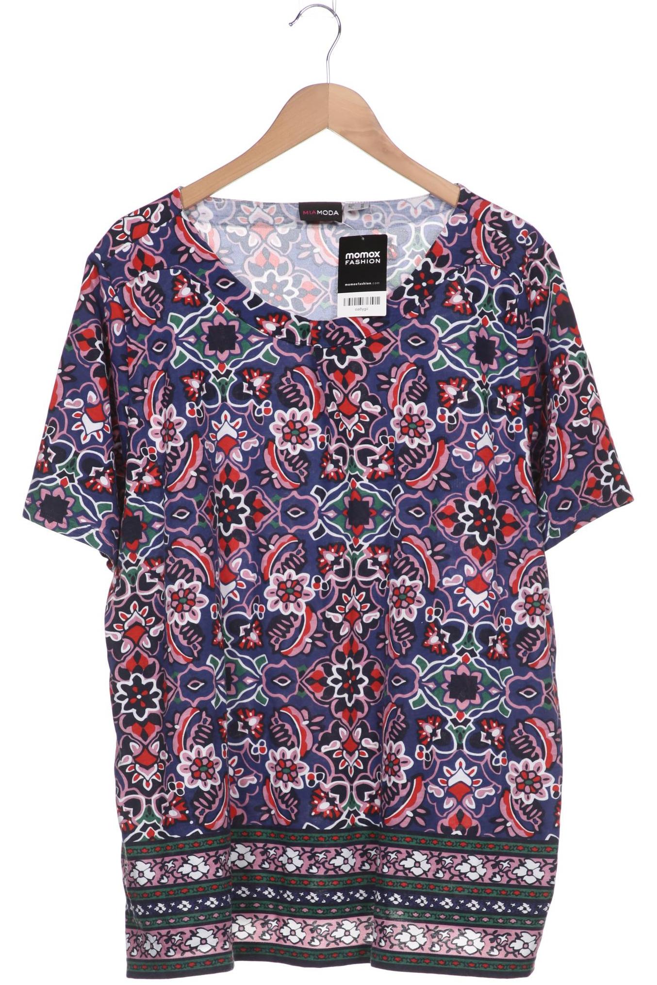 

Miamoda Damen T-Shirt, mehrfarbig, Gr. 54