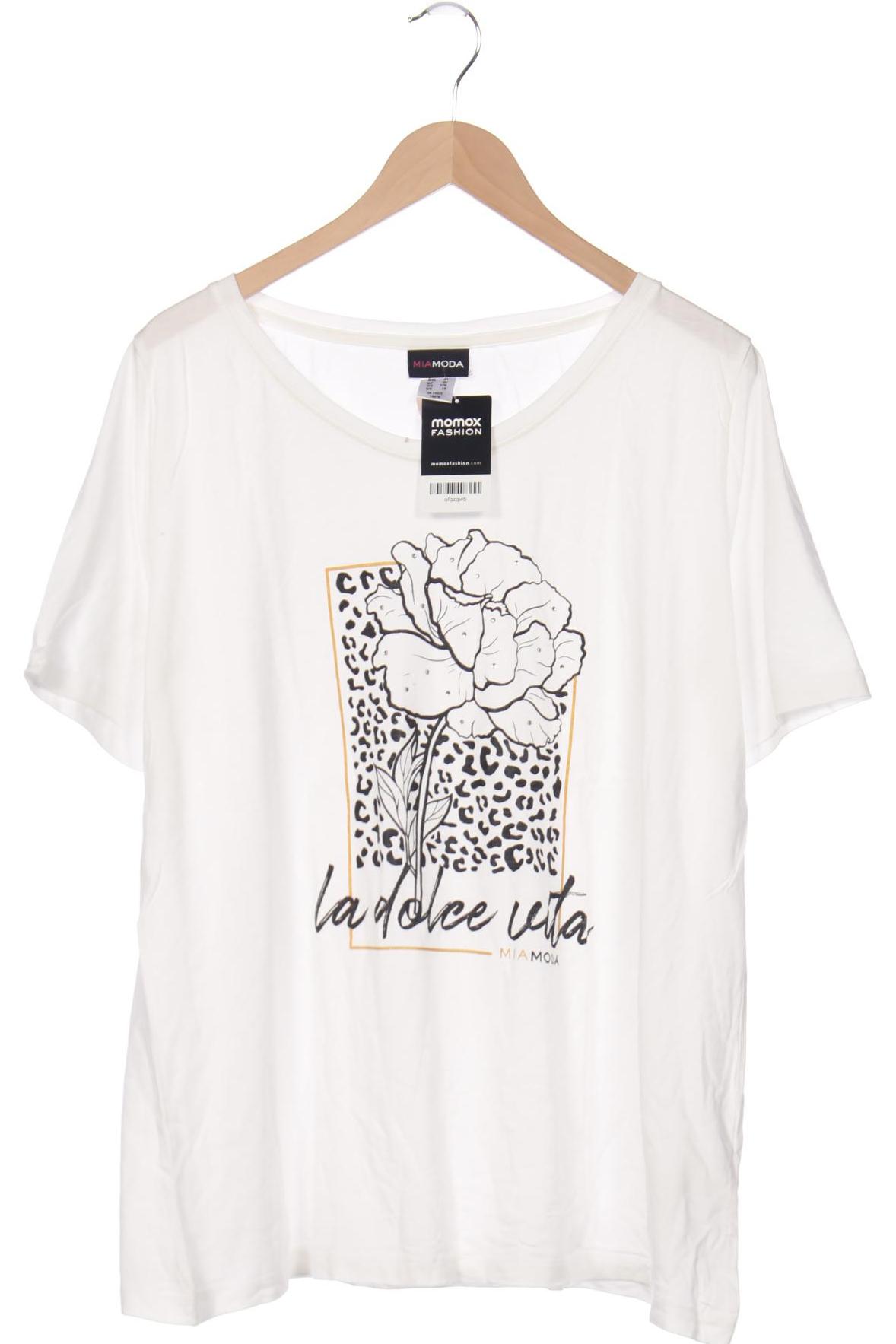 

MIAMODA Damen T-Shirt, weiß