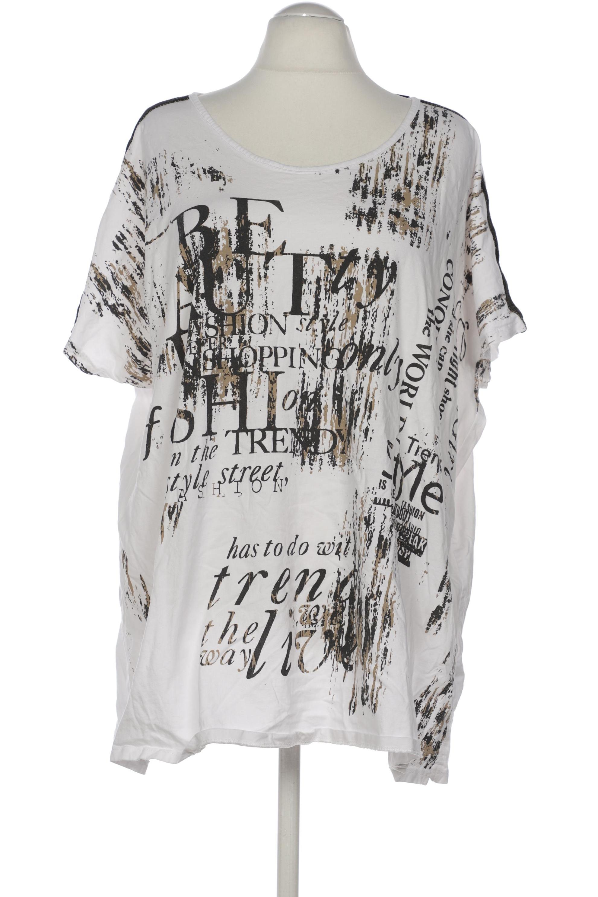 

Miamoda Damen T-Shirt, weiß, Gr. 56